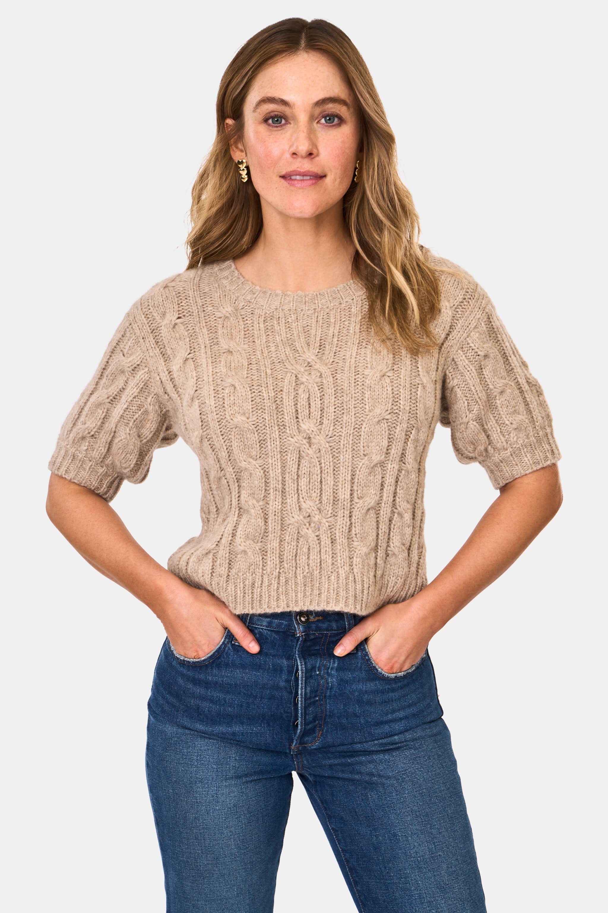 Hattie Cable Knit Sweater - Image 3