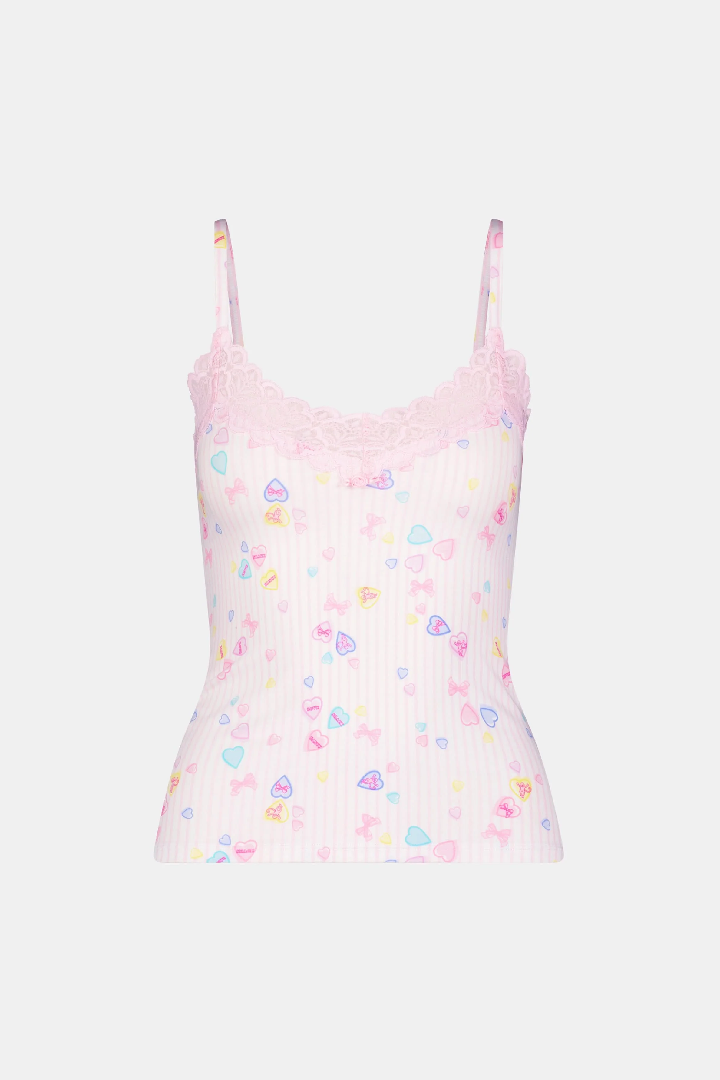 Candy Heart Stripe Perry Cami - Image 5