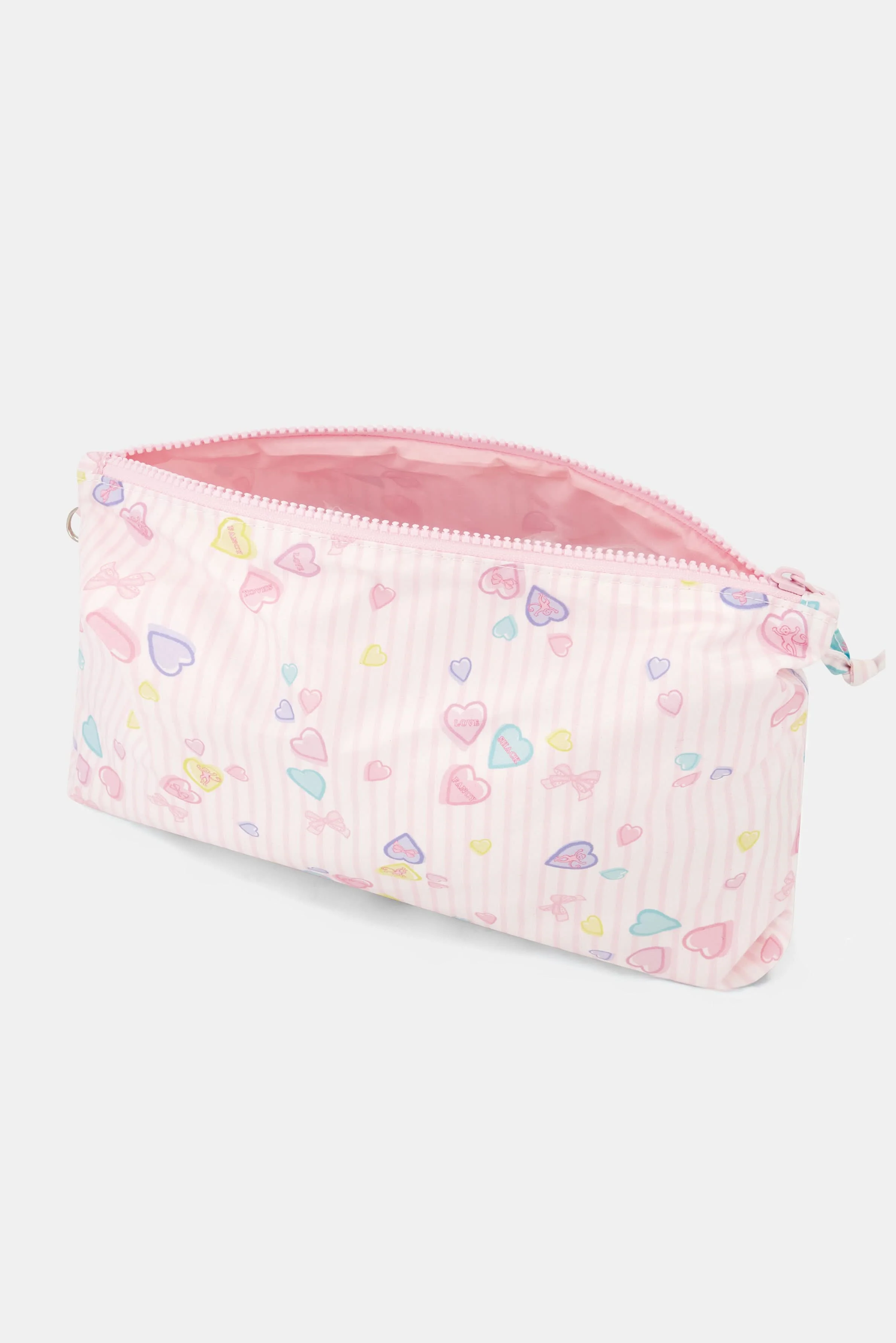Candy Heart Stripe Quilted Tote - Image 4