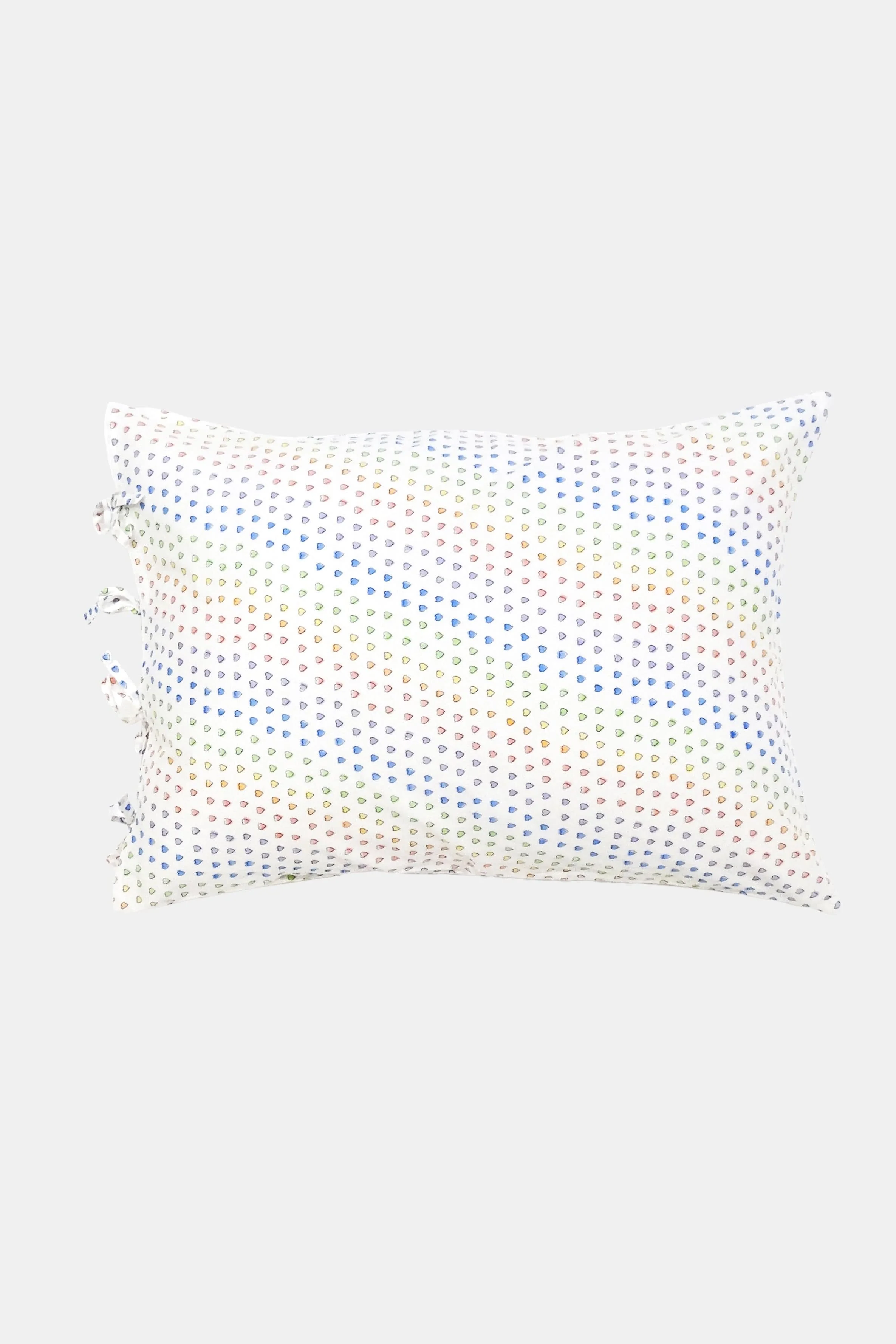 Disco Hearts Pillowcase Set with Ties - Image 4
