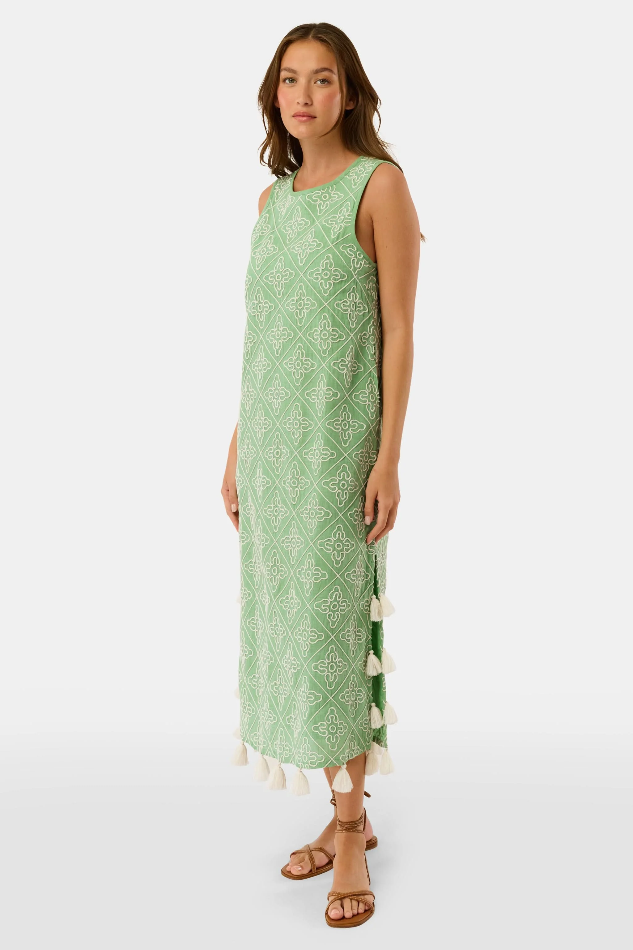 Corded Medallion Mira Dress