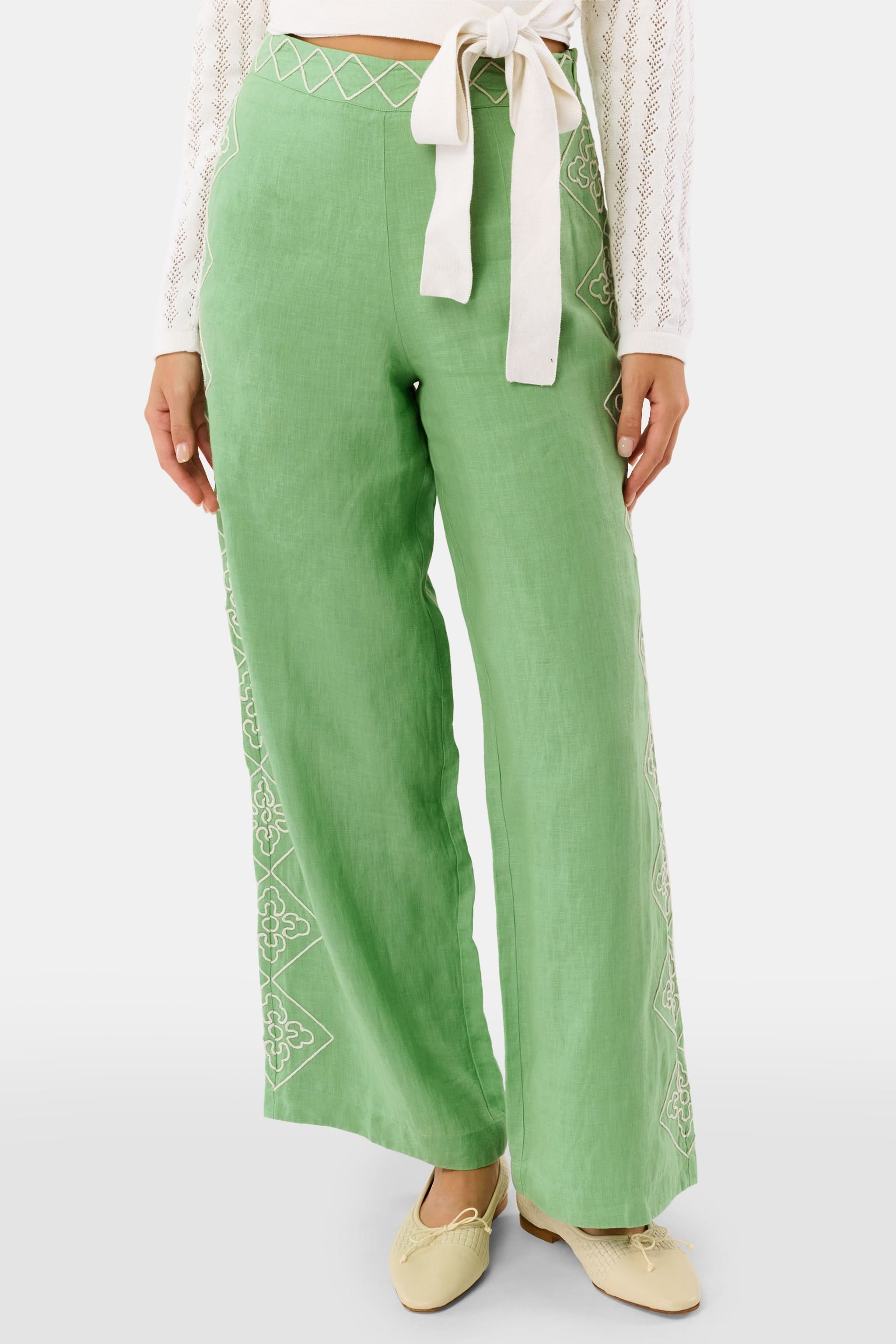 Corded Medallion Sorella Pants - Image 3