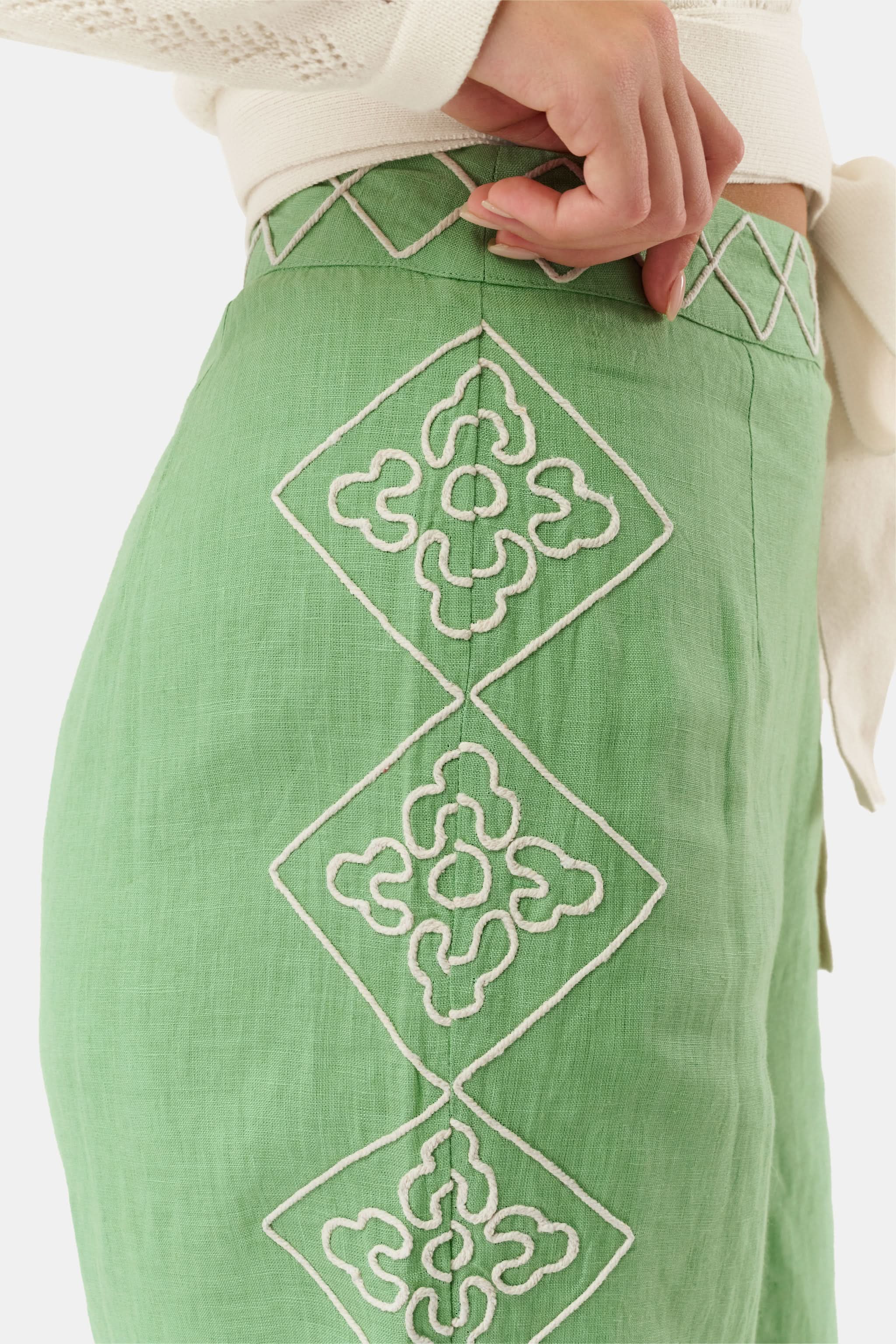 Corded Medallion Sorella Pants - Image 4
