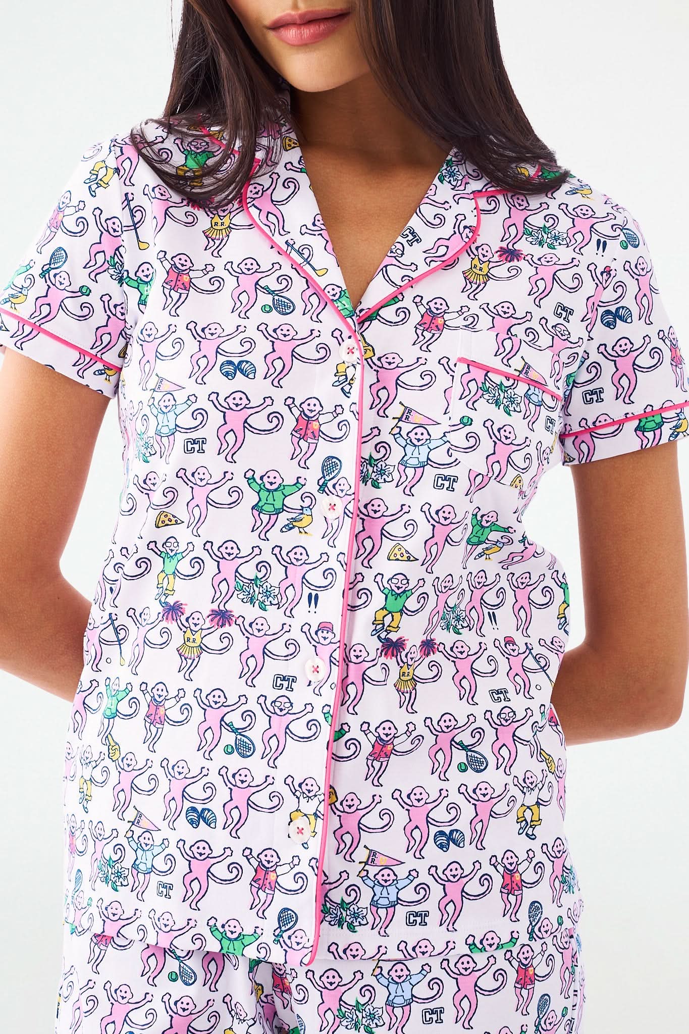 CT Monkey Polo Pajamas - Image 2