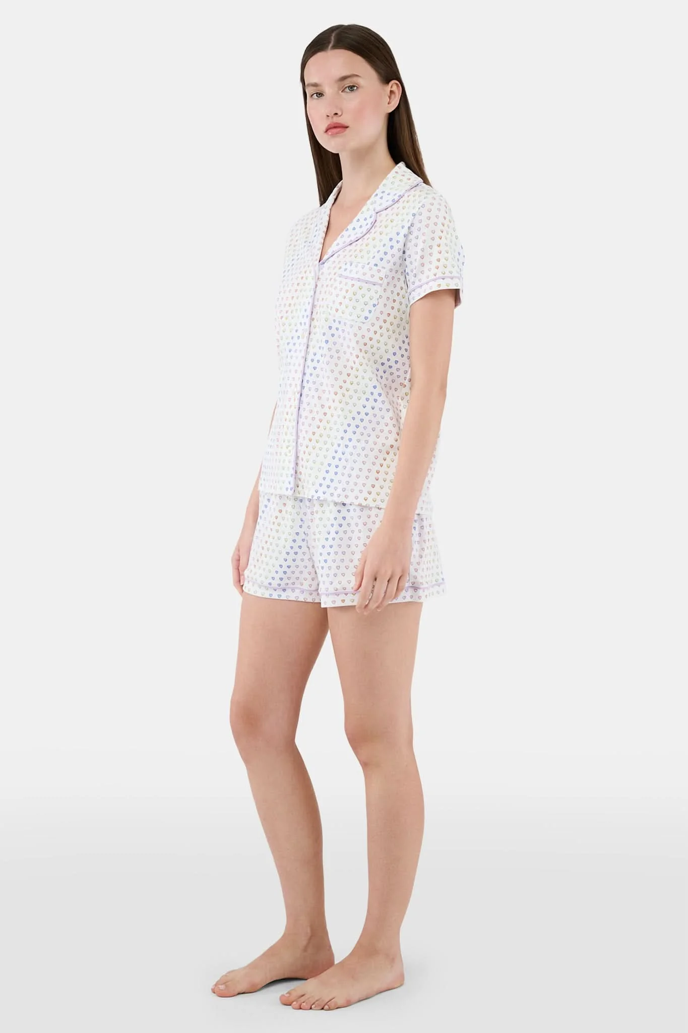 Disco Hearts Polo Pajamas - Image 4