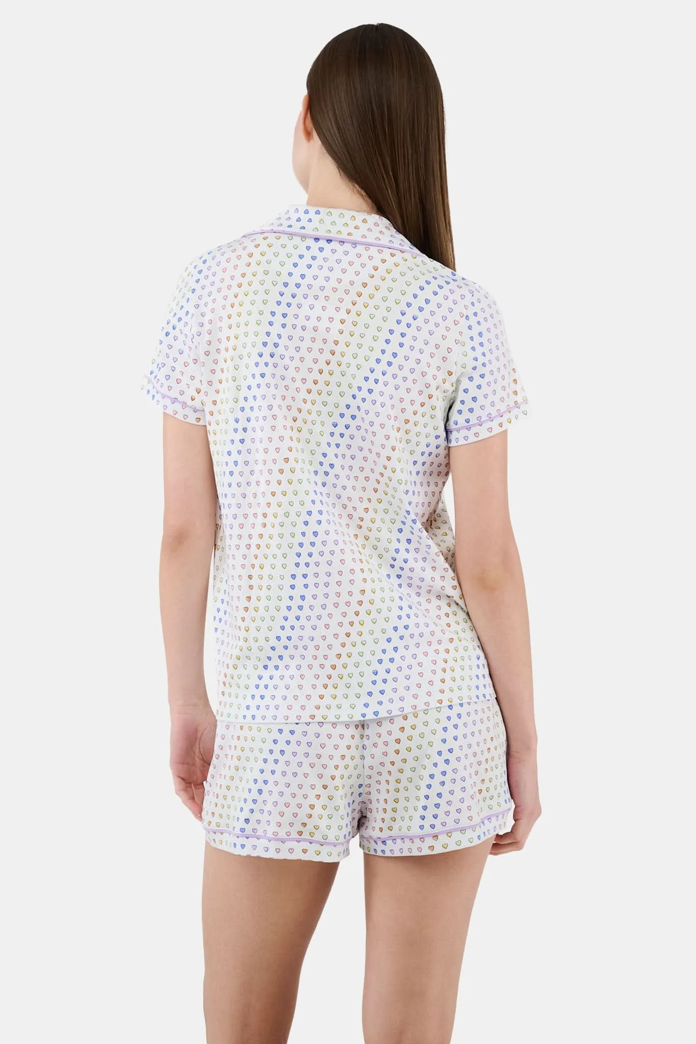 Disco Hearts Polo Pajamas - Image 5