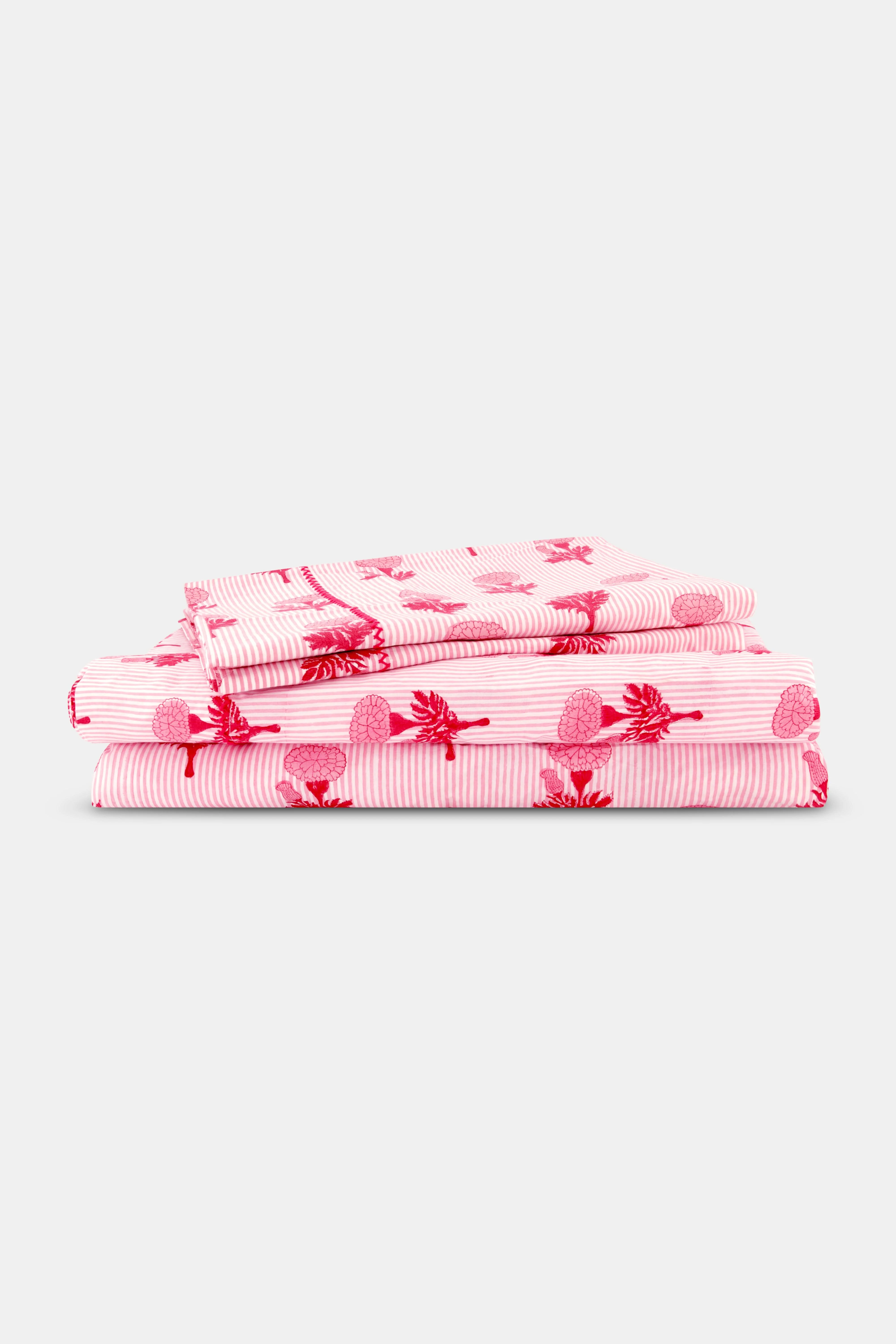 Marigold Stripe Sheet Set