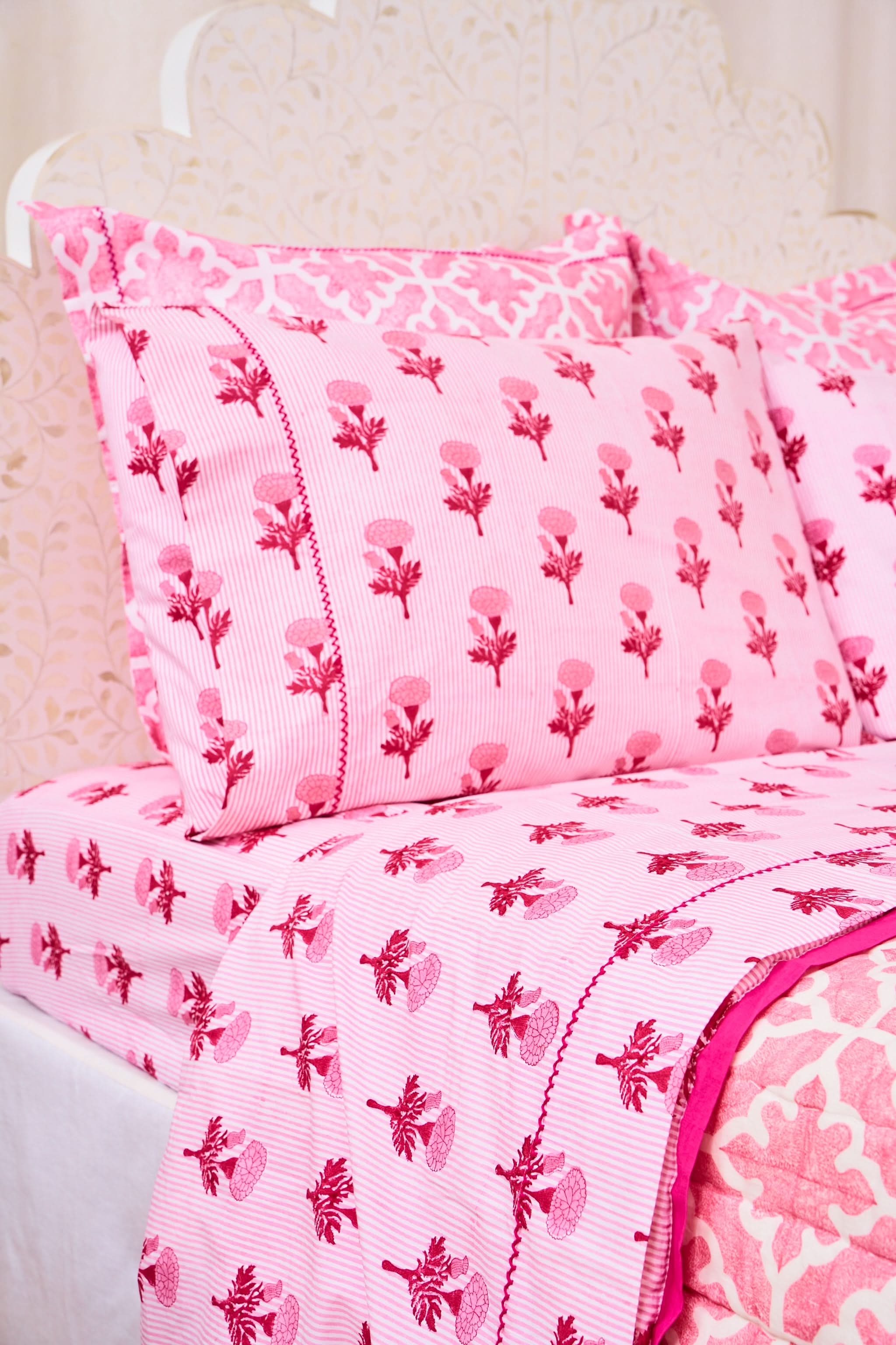 Marigold Stripe Sheet Set - Image 2