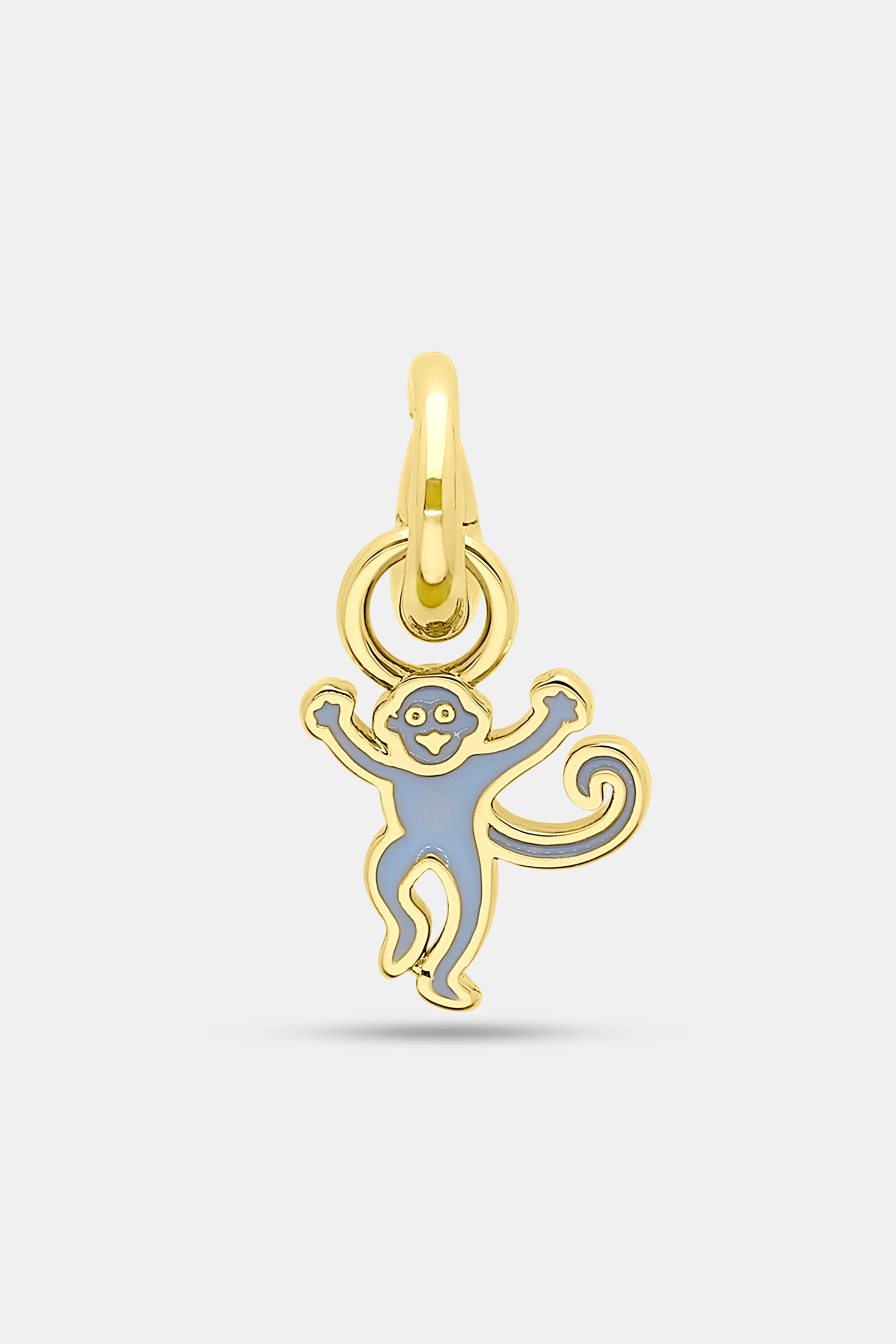 Enamel Monkey Charm