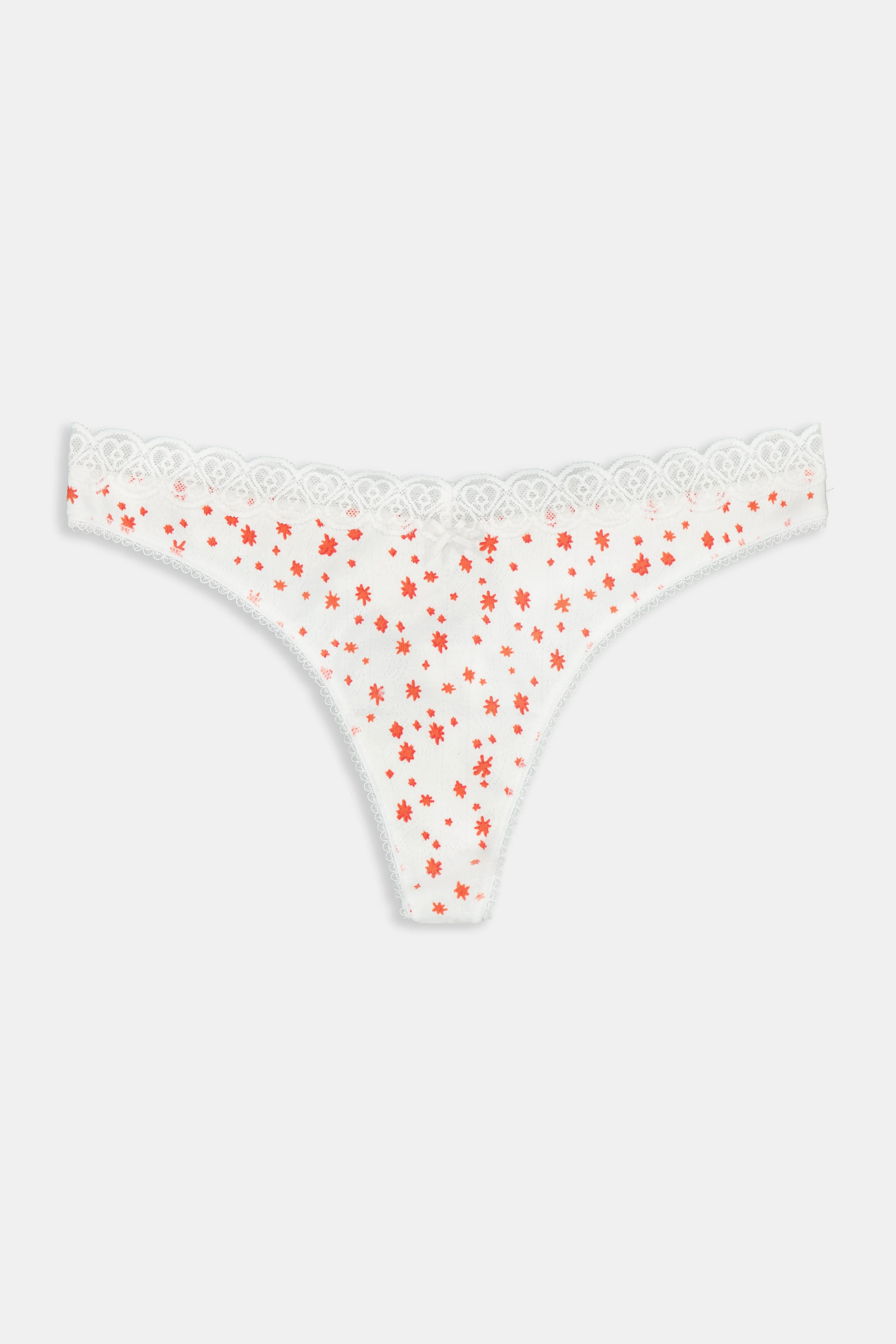 Étoiles Pointelle Banks Thong - Image 2