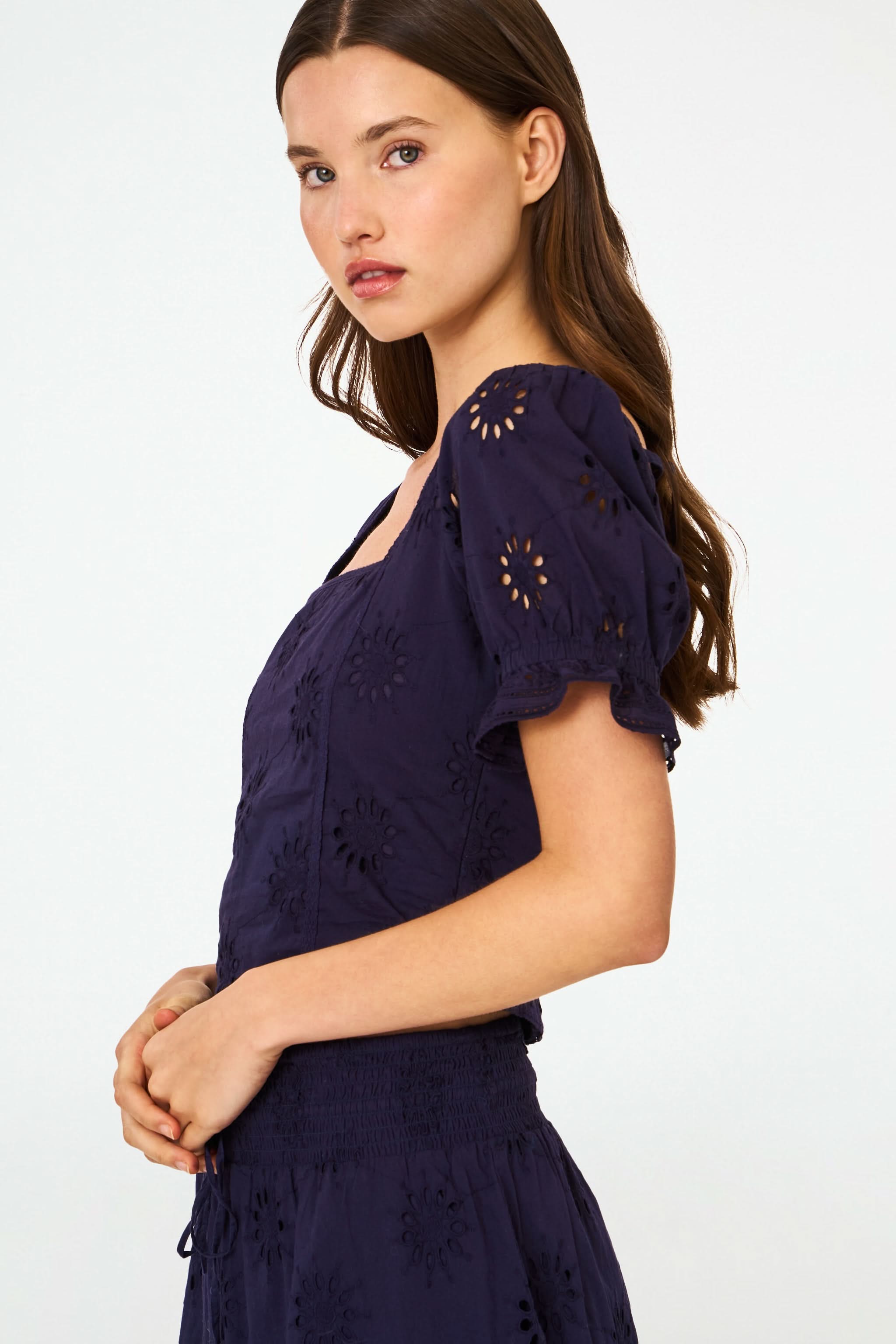 Eyelet Kayla Top - Image 5