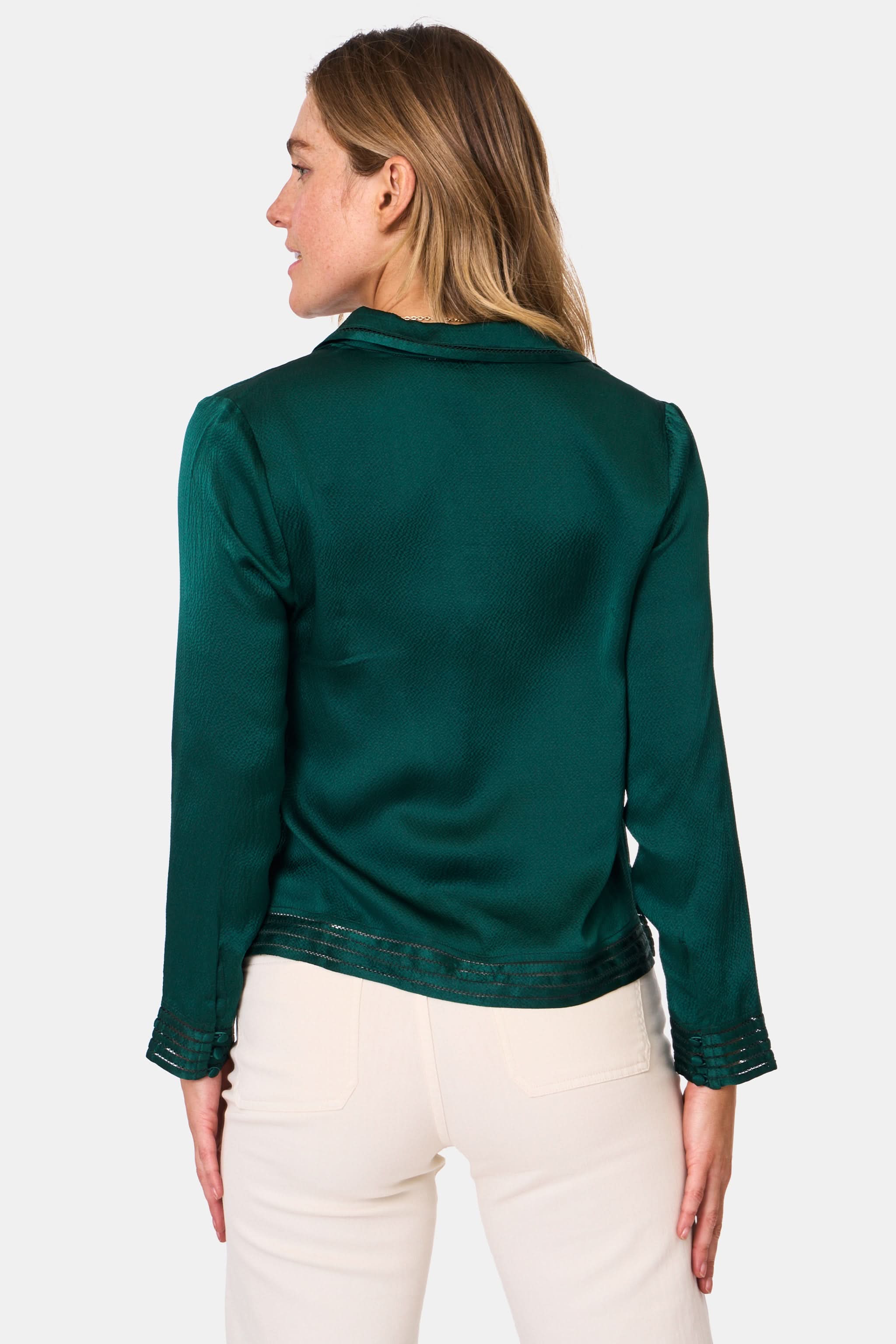 Feather Stitch Embroidery Marcy Top - Image 5