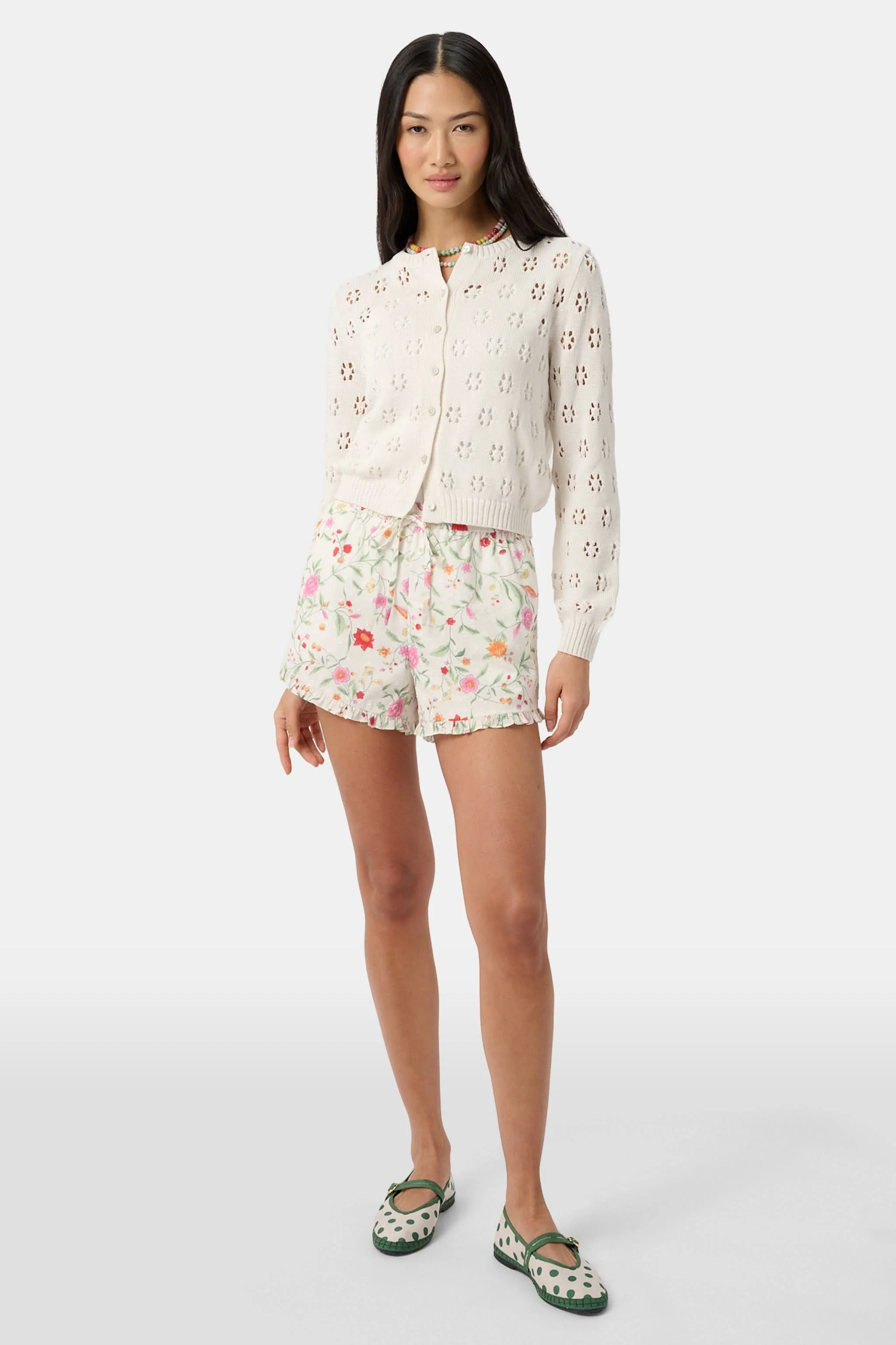 Floral Crochet Moxie Cardigan - Image 6
