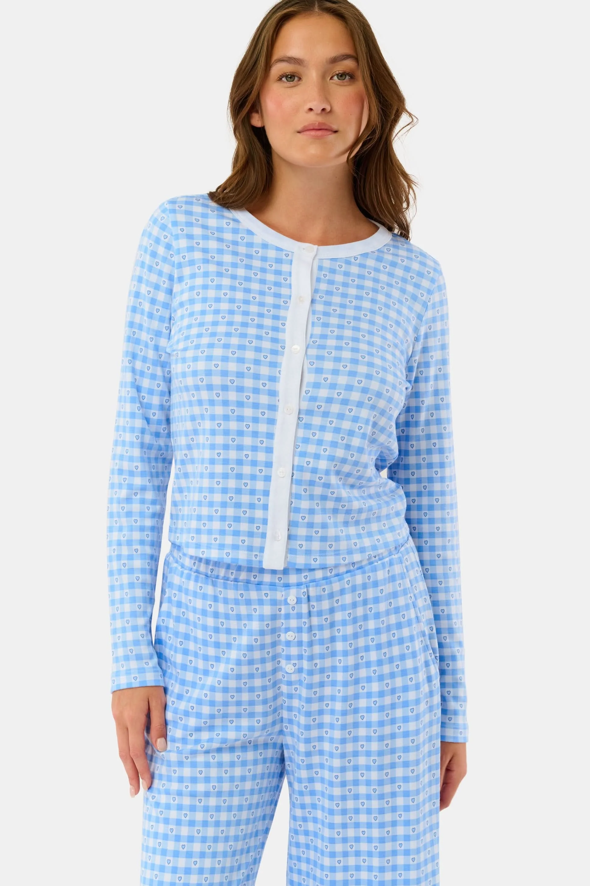 Gingham Hearts Nessa Cardigan