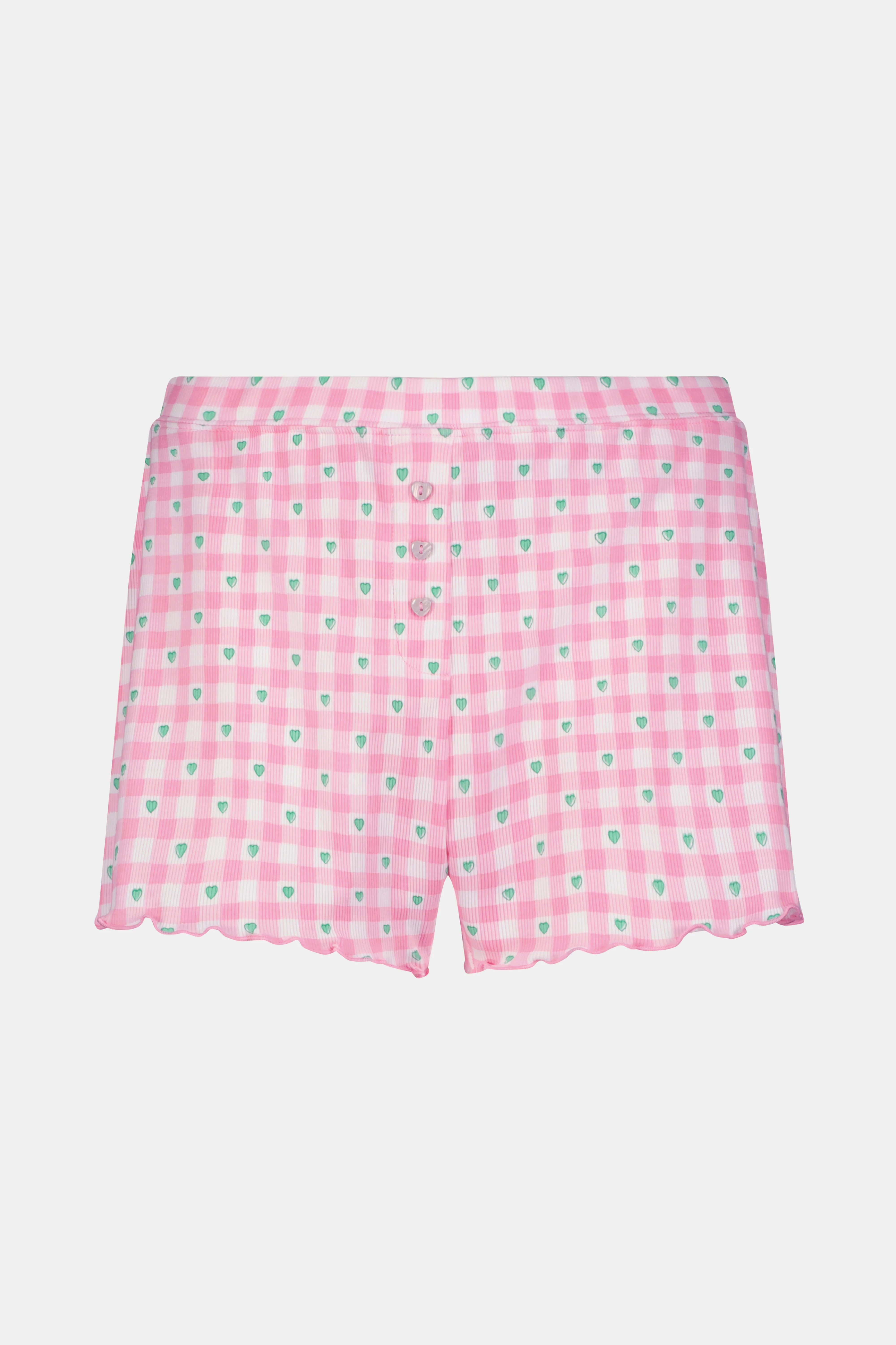 Gingham Hearts Sullivan Shortie - Image 2