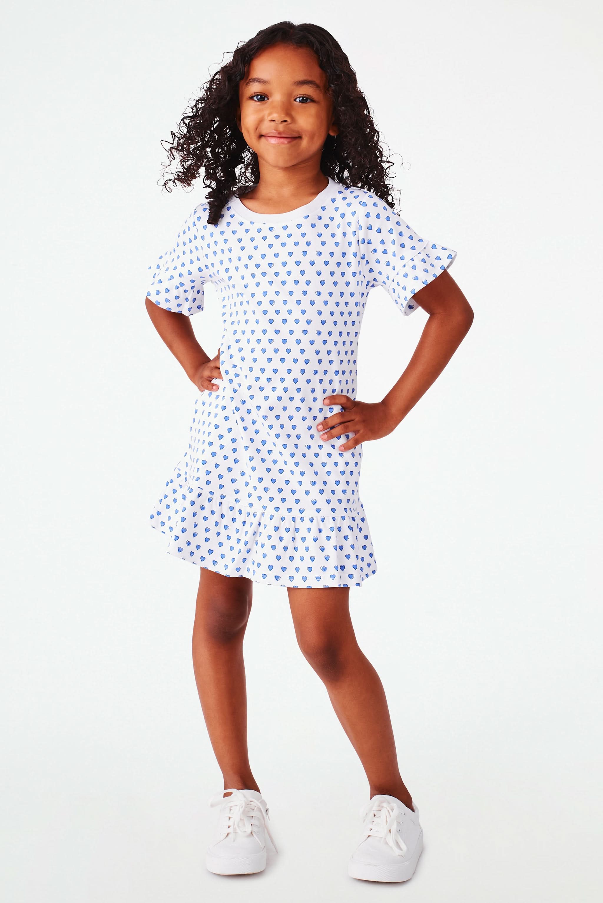 Girls Hearts Esme Dress - Image 2