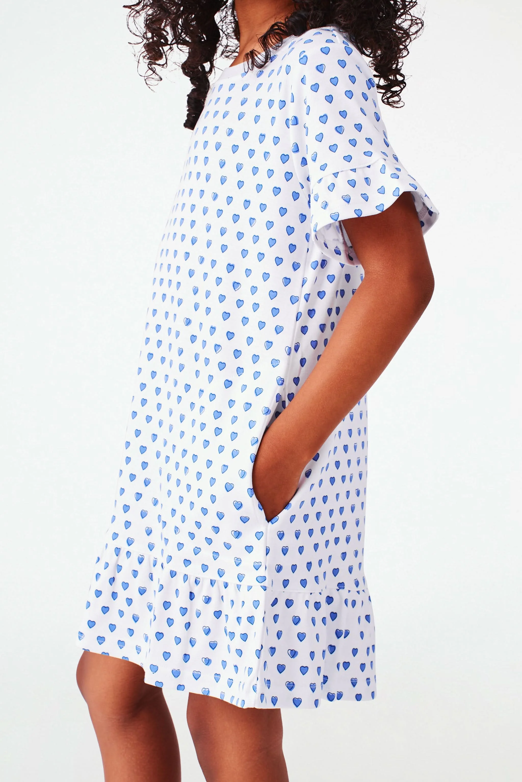 Girls Hearts Esme Dress - Image 3