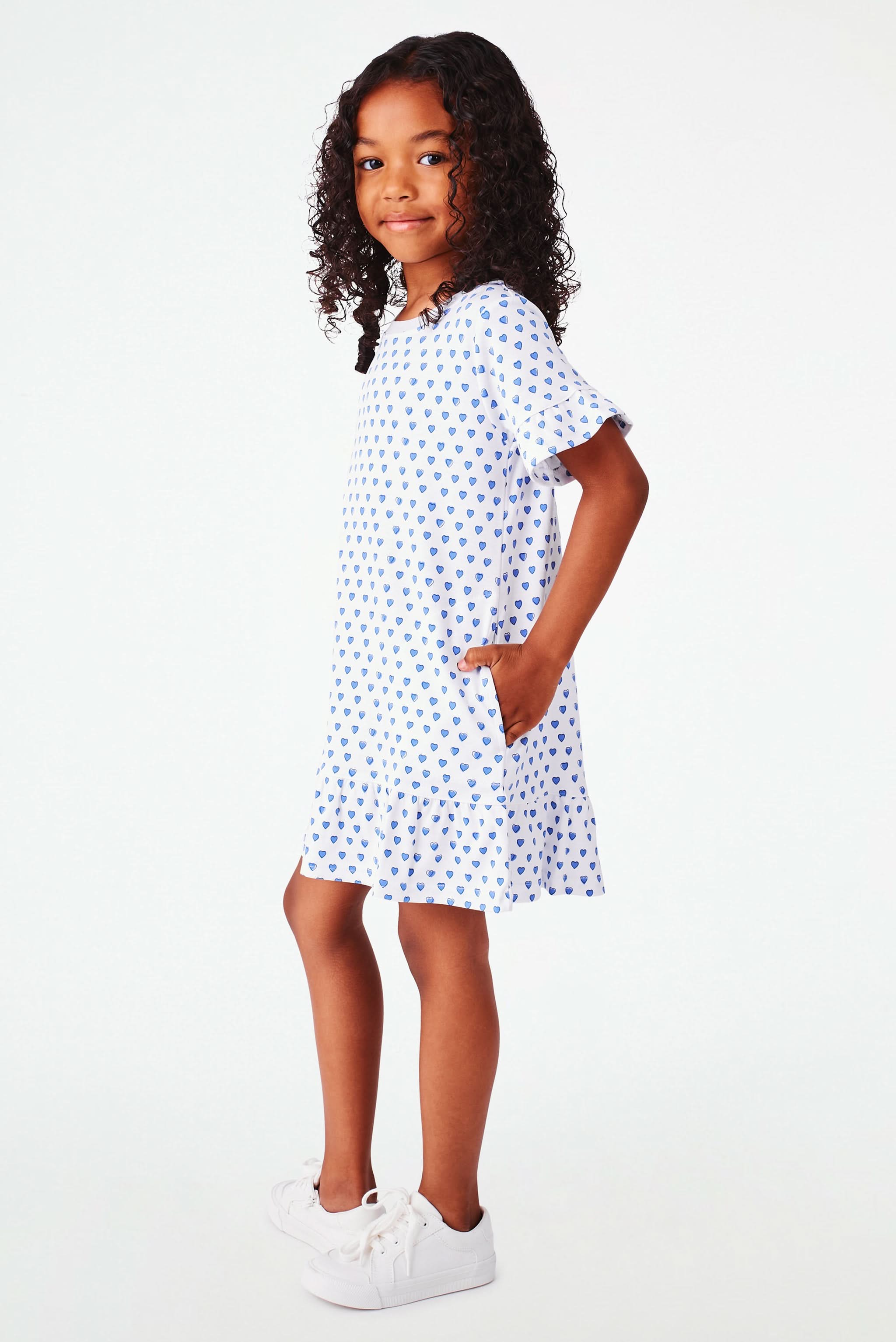 Girls Hearts Esme Dress - Image 5