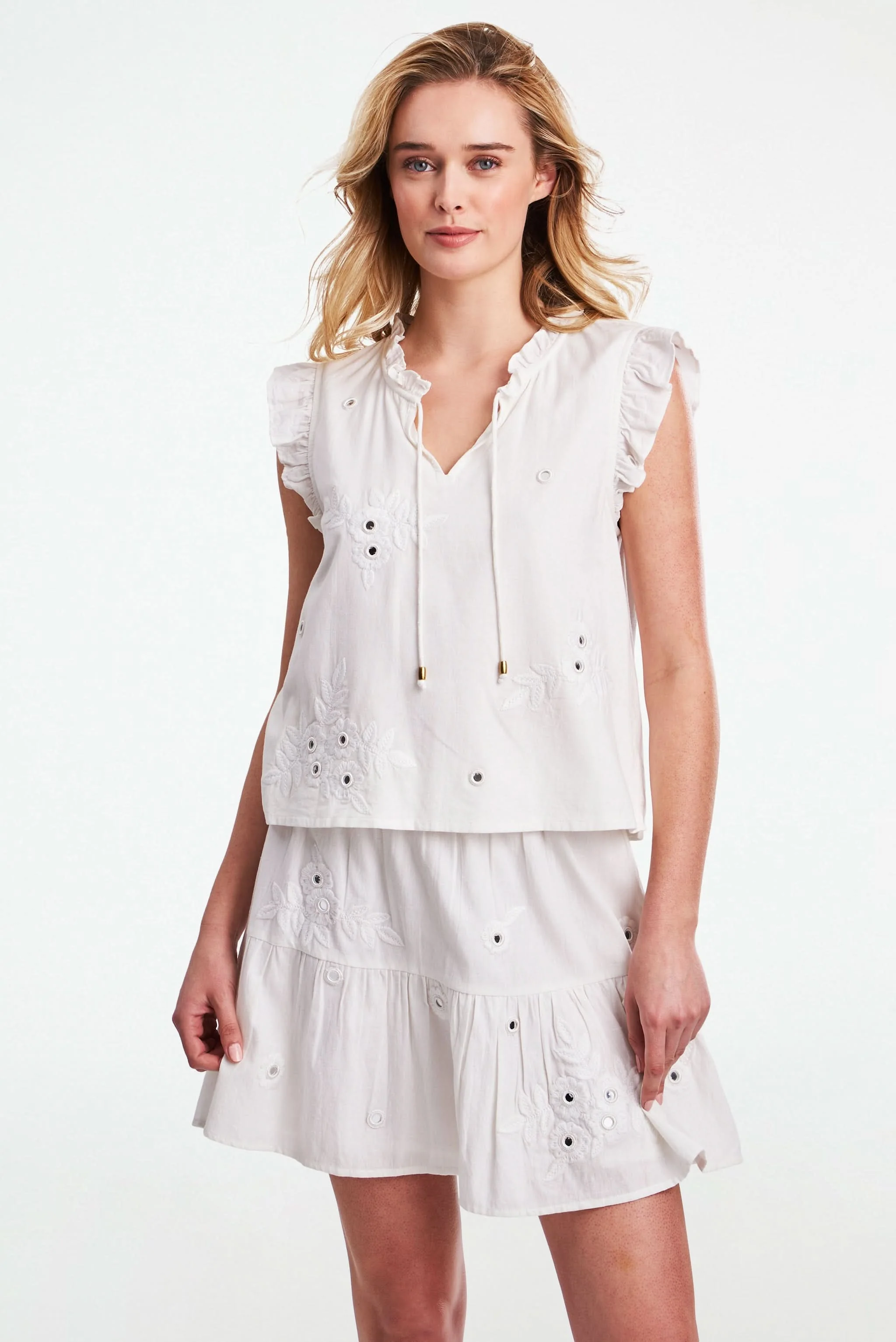 Gloriosa Embroidery Steffie Top - Image 6