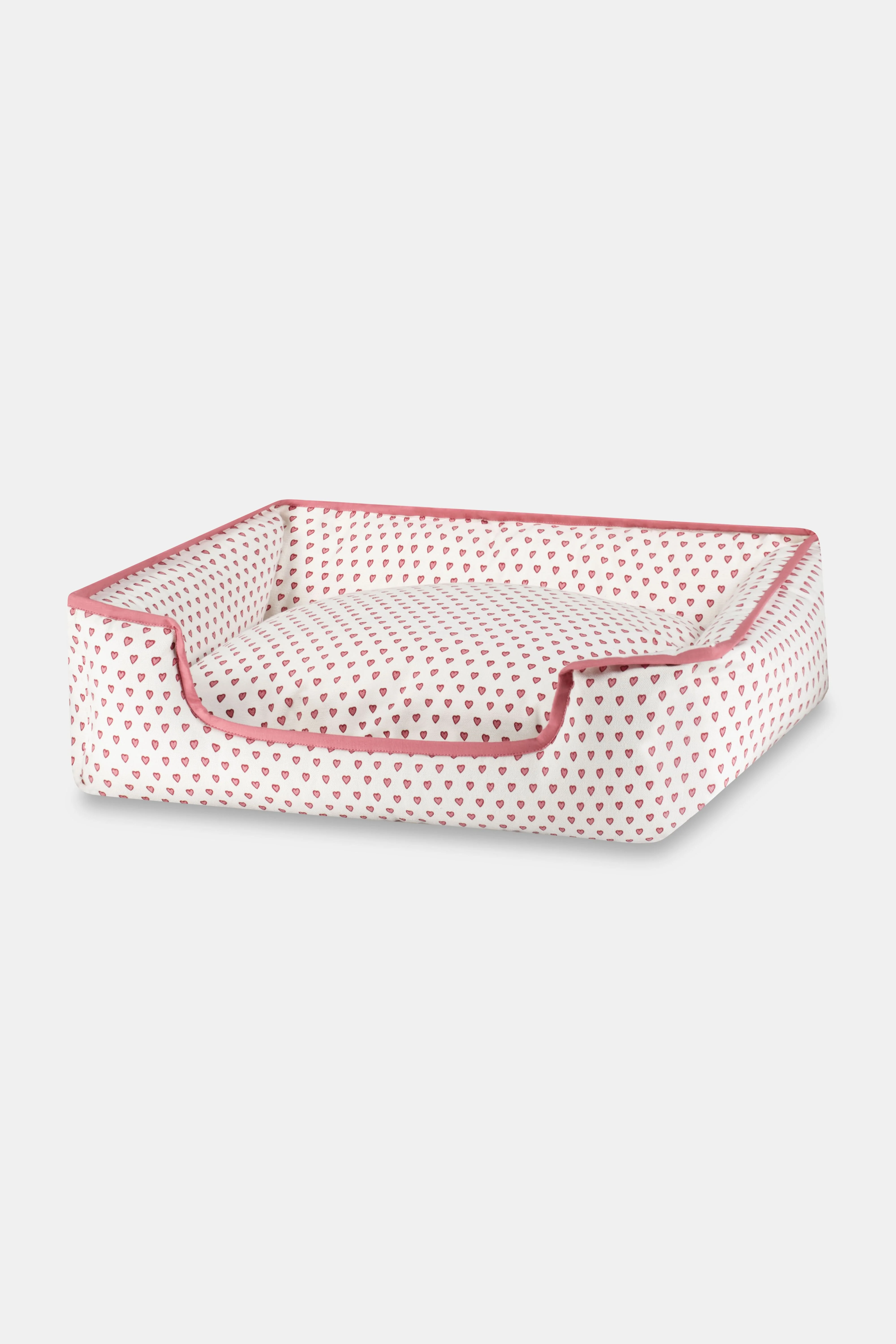 Hearts Dog Bed