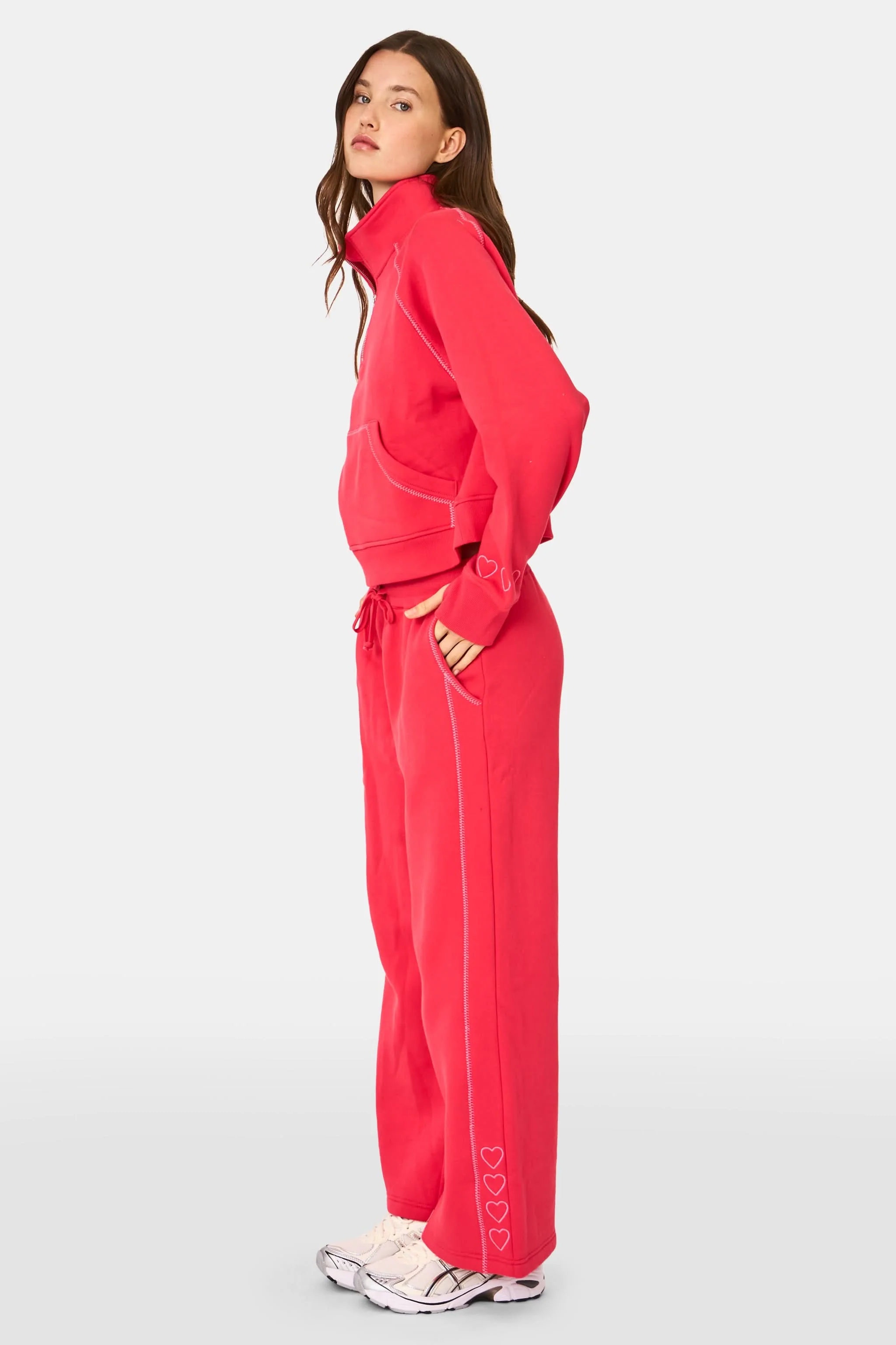 Hearts Embroidered Turner Pant - Image 5
