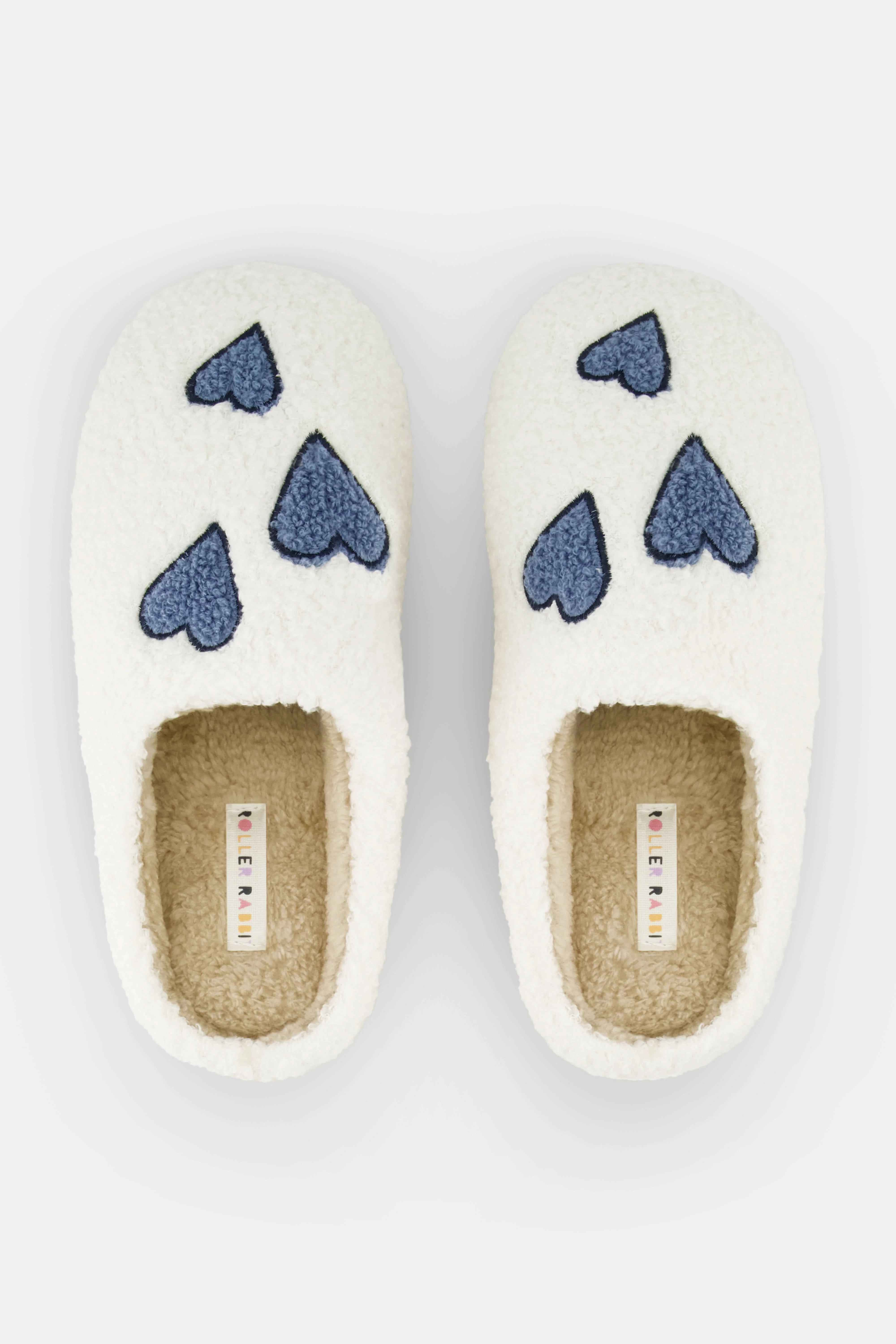 Hearts Fuzzy Slippers - Image 4