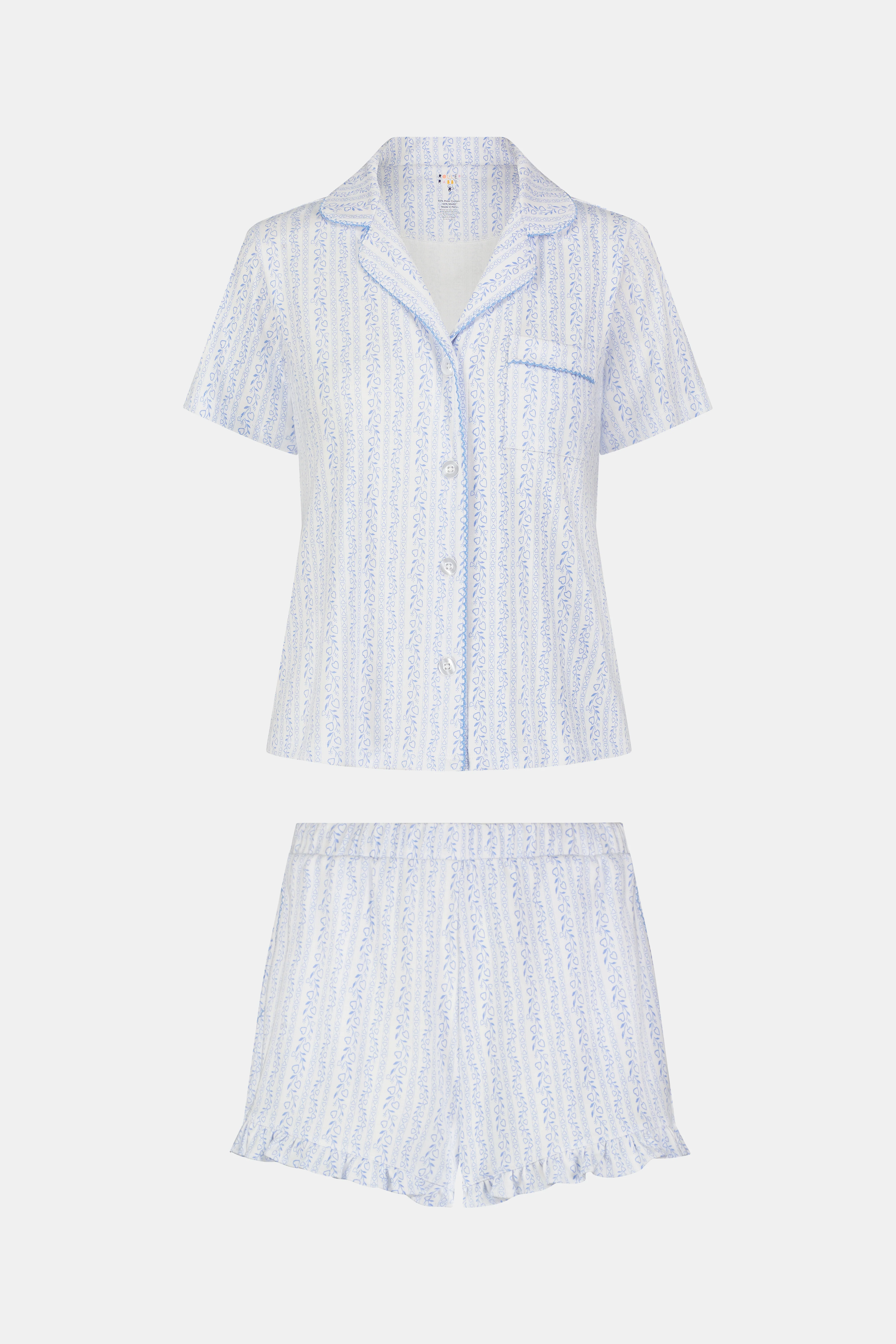 Hearts Vine Wyatt Polo Pajamas - Image 7