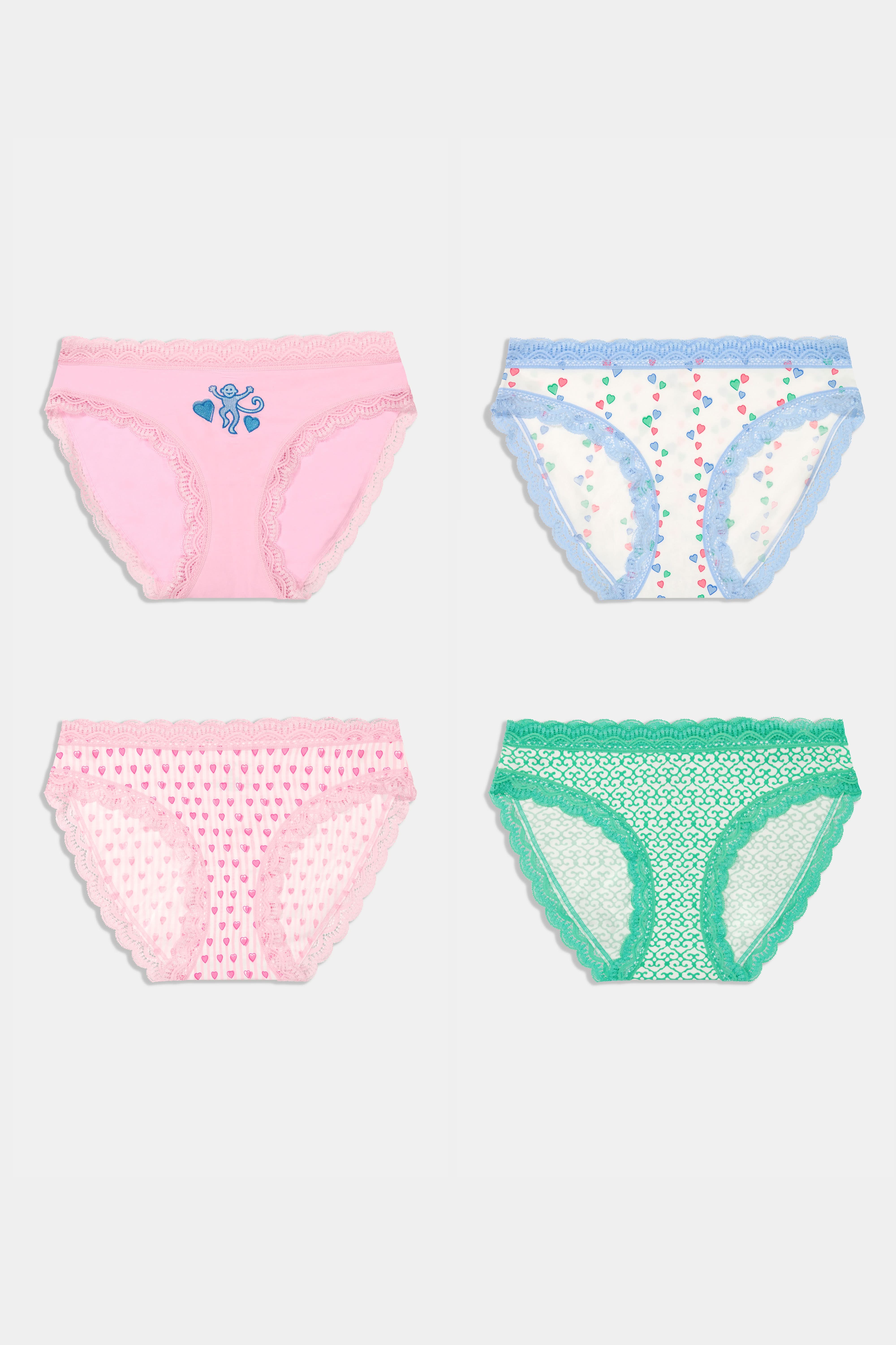 Icons Bikini 4 Pack