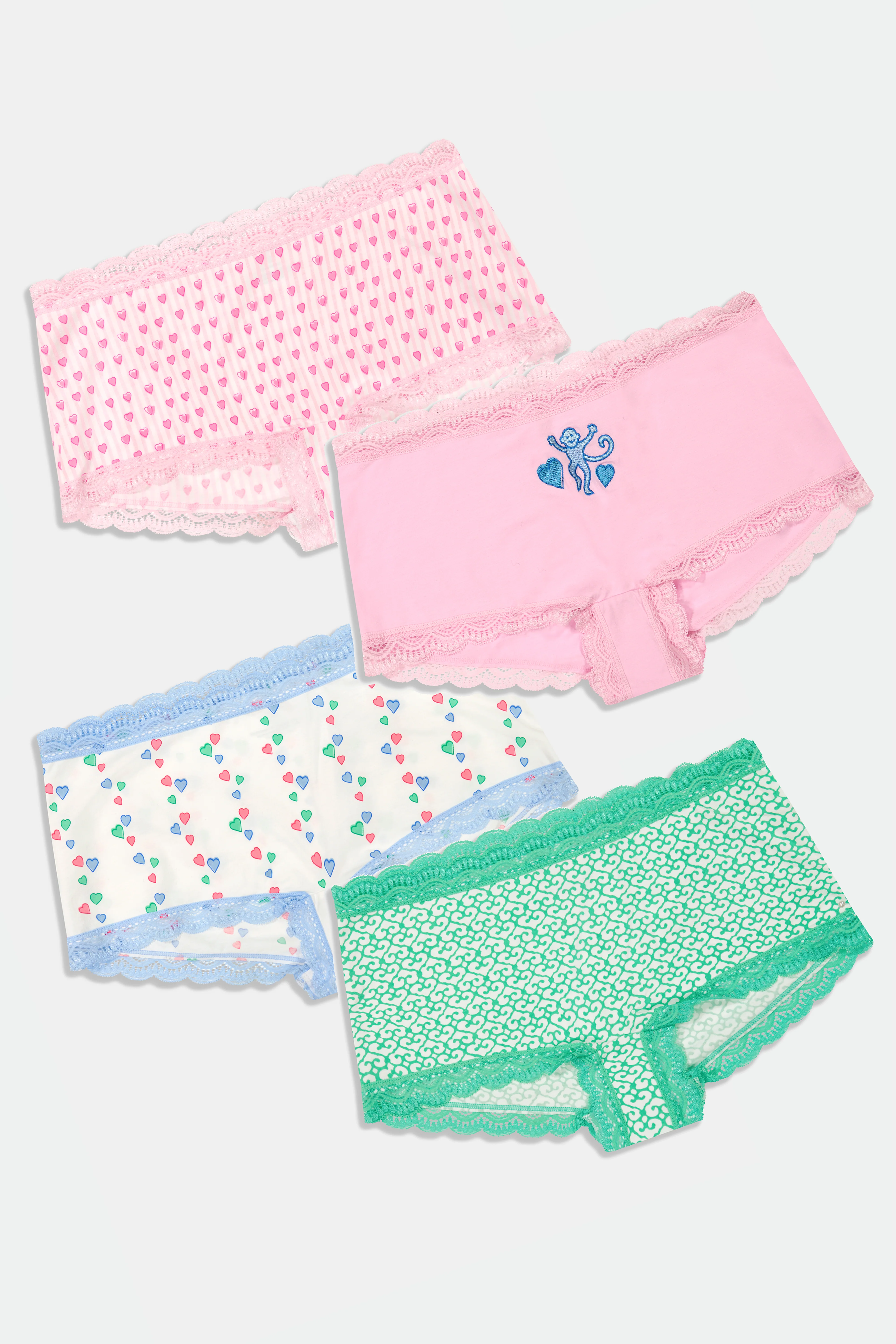 Icons Boyshort 4 Pack - Image 3