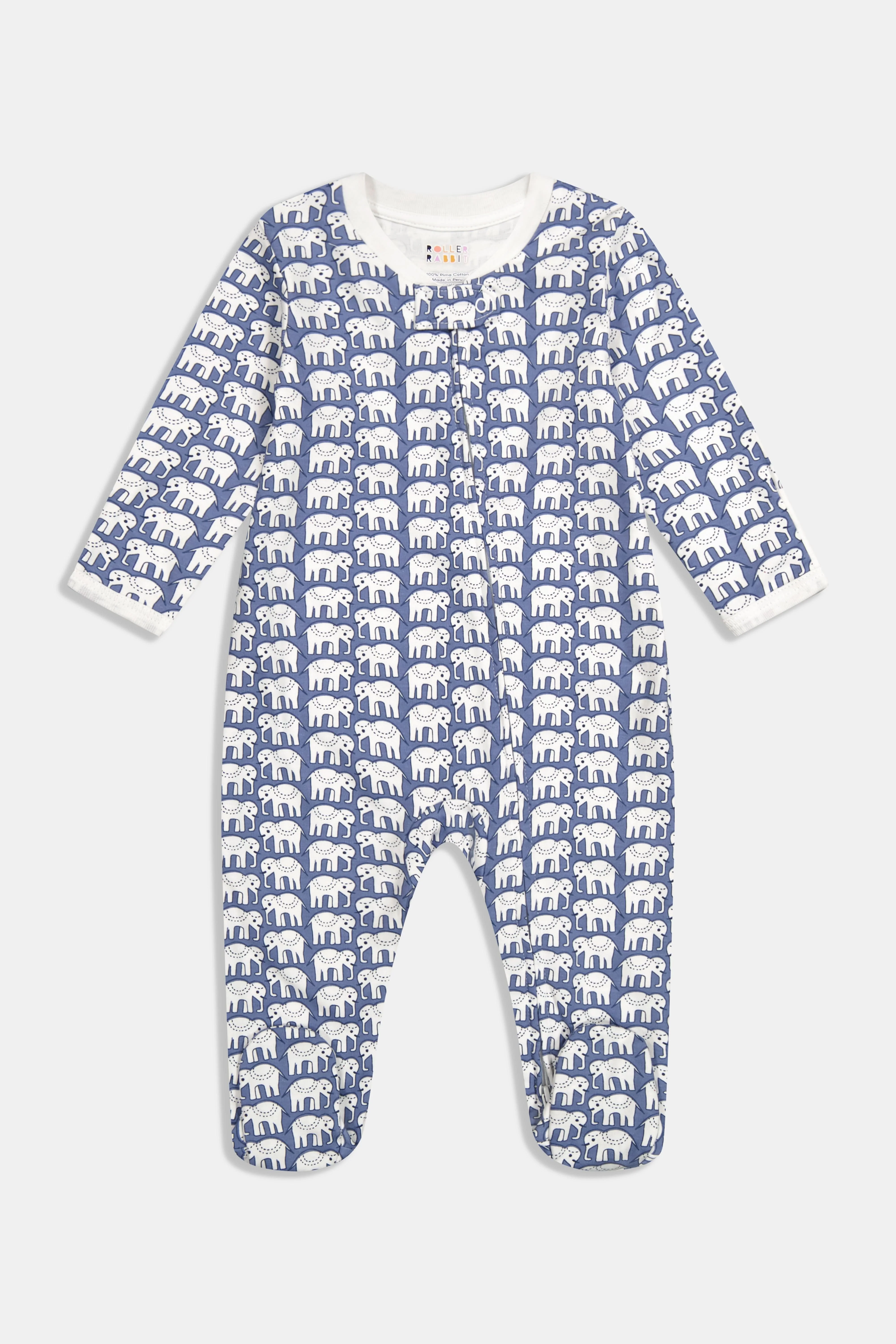 Infant Hathi Zipper Footie