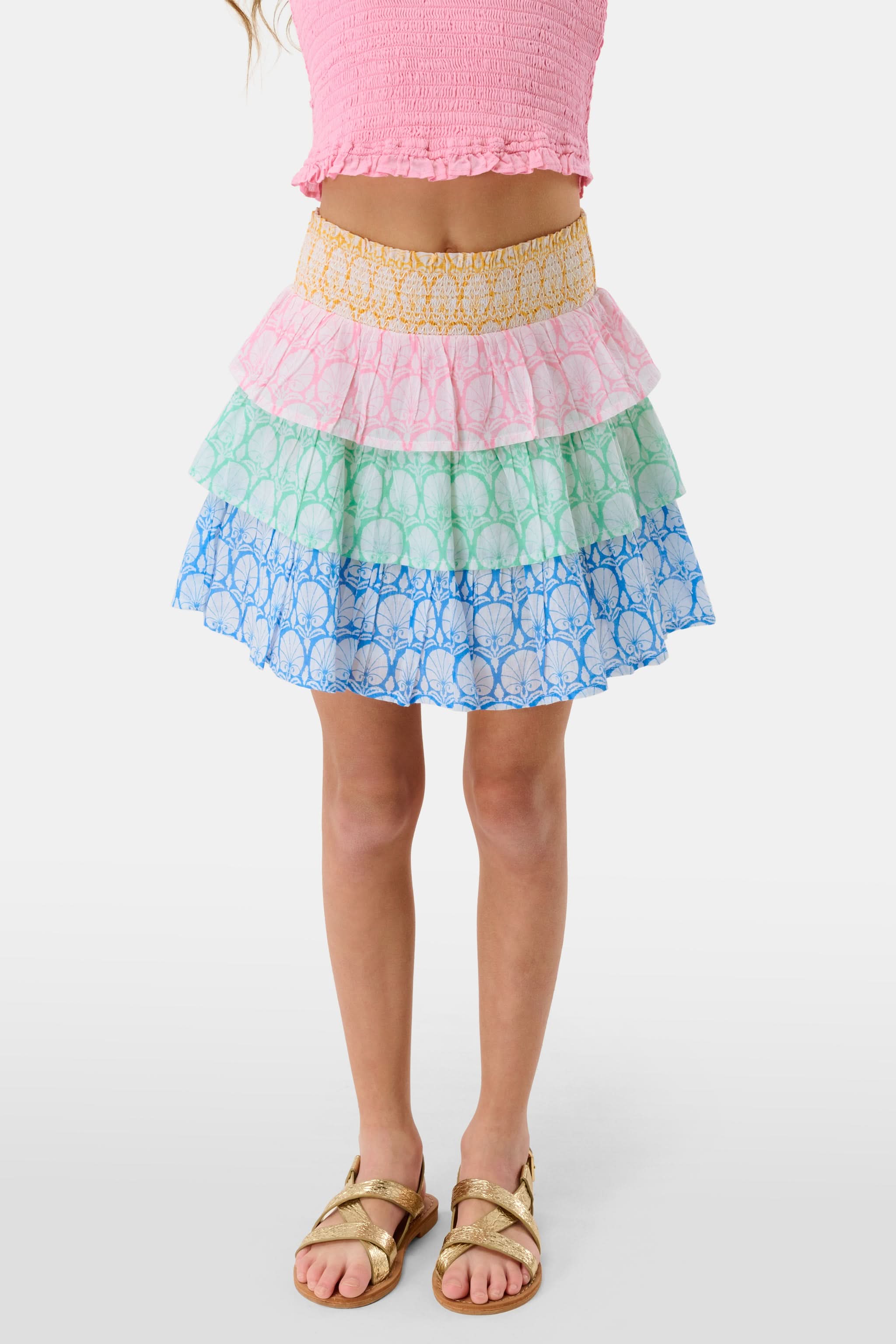 Kids Fan Geo Sami Skirt - Image 3