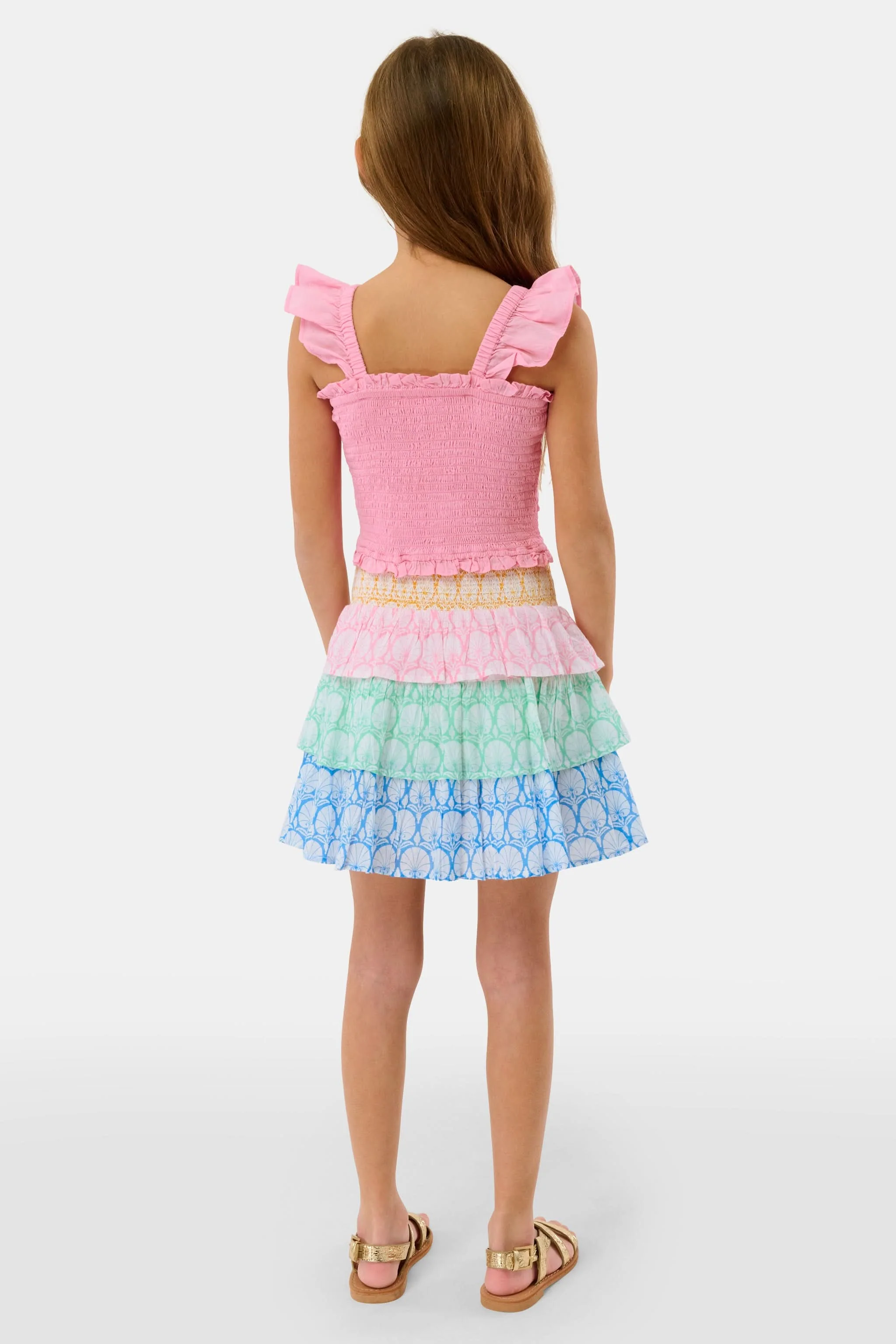 Kids Fan Geo Sami Skirt - Image 5
