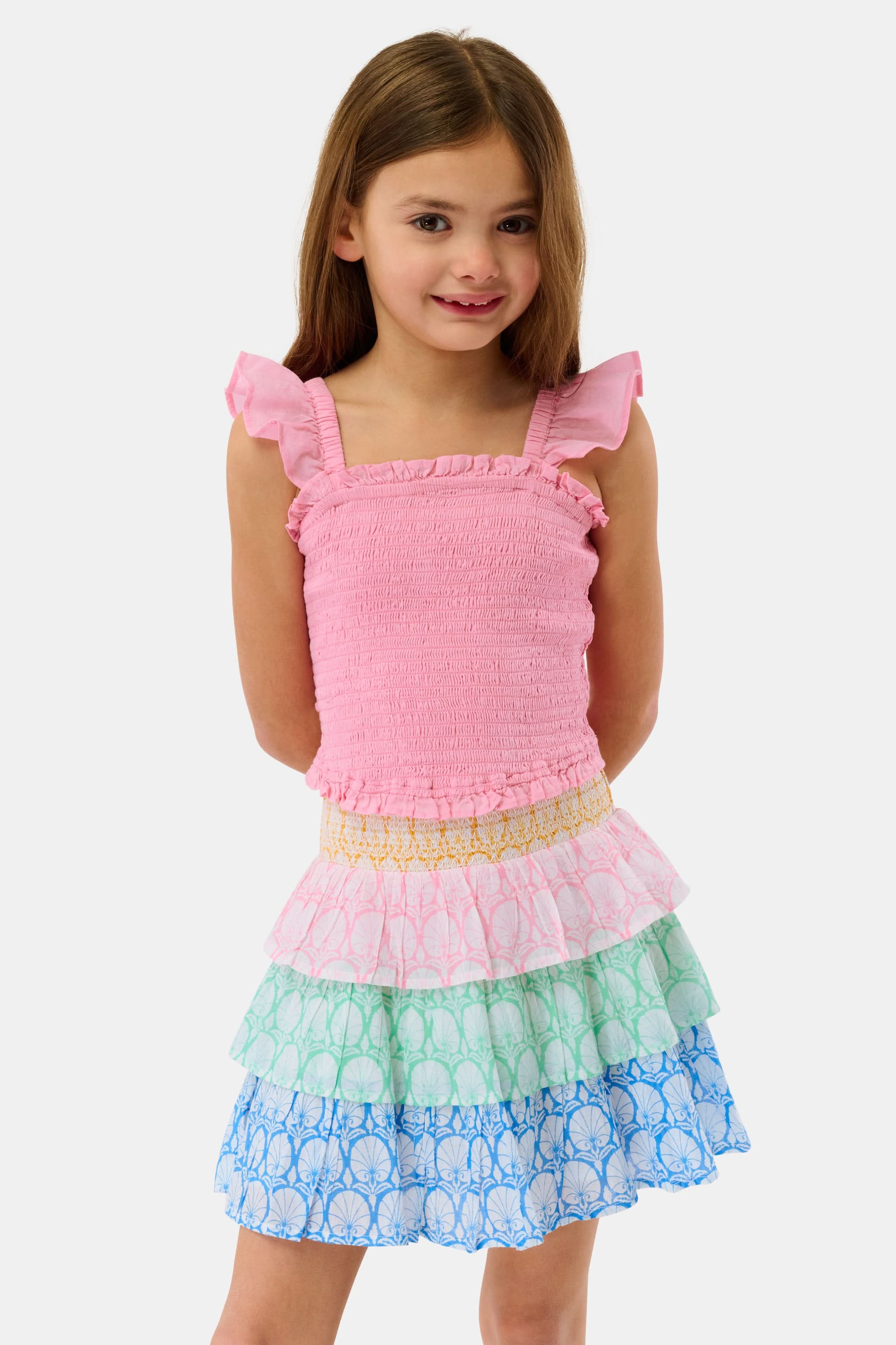 Kids Fan Geo Sami Skirt - Image 4