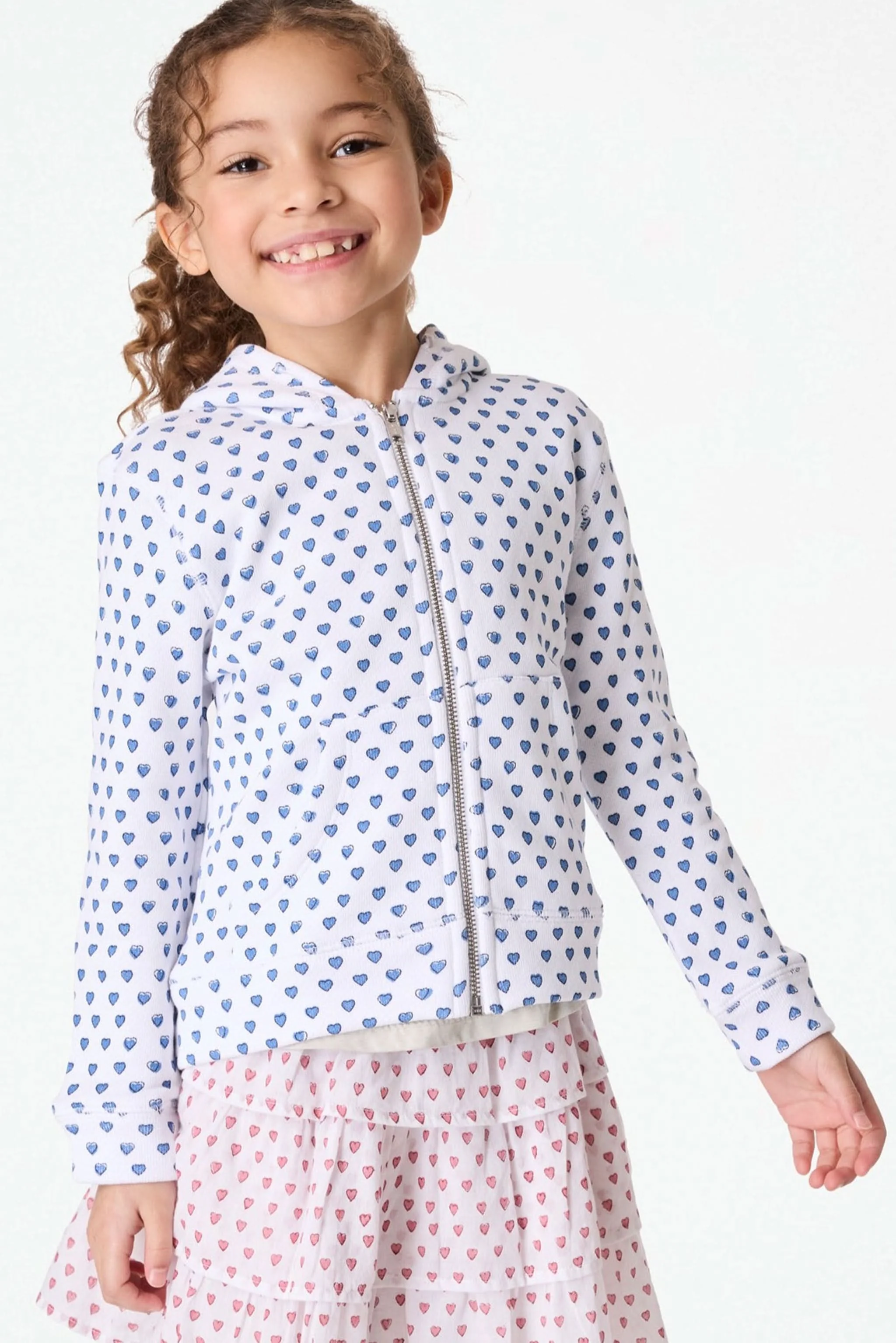 Kids Hearts Harley Hoodie - Image 3