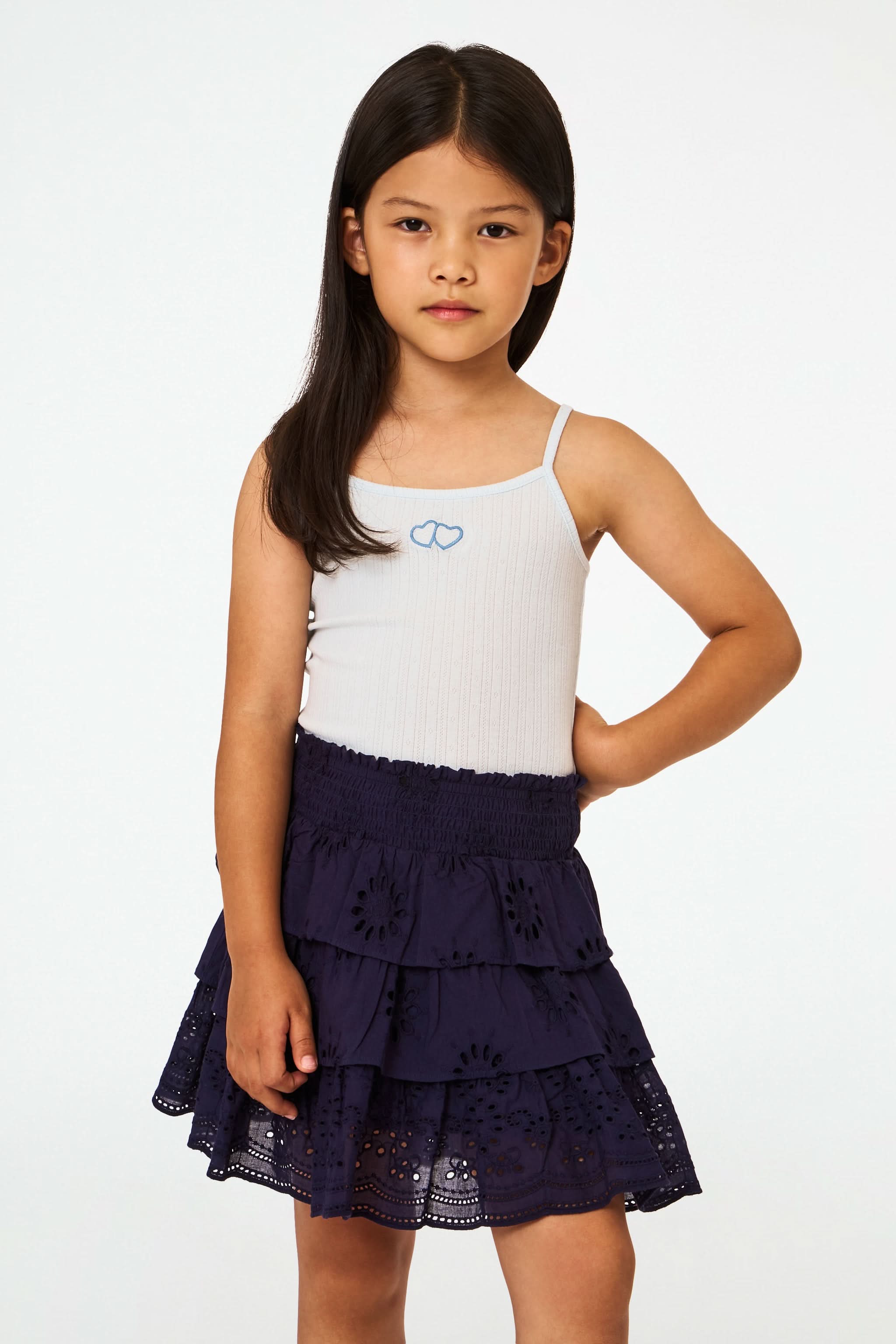 Kids Hearts Pointelle Bridget Cami - Image 6