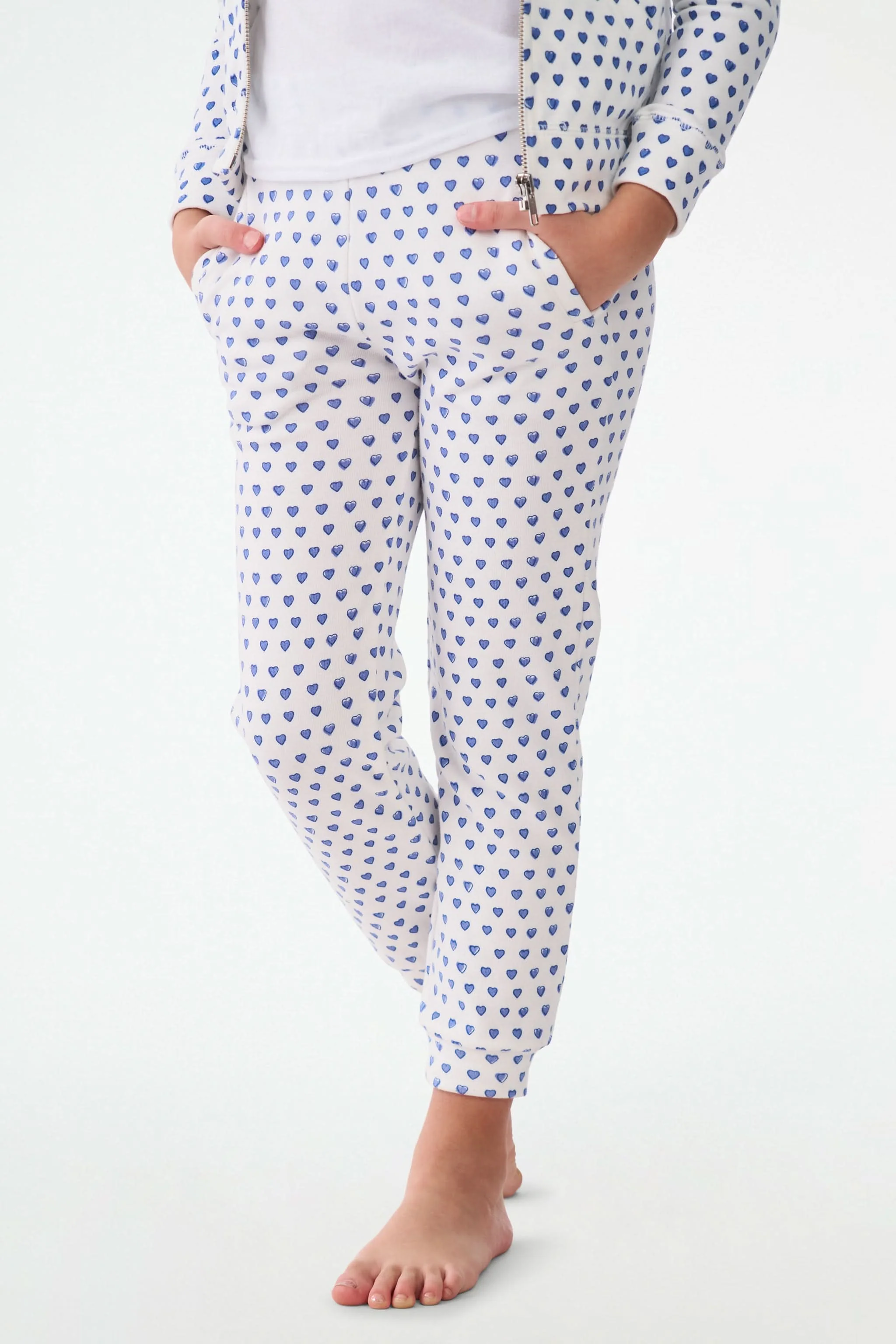 Kids Hearts Sweatpants - Image 4