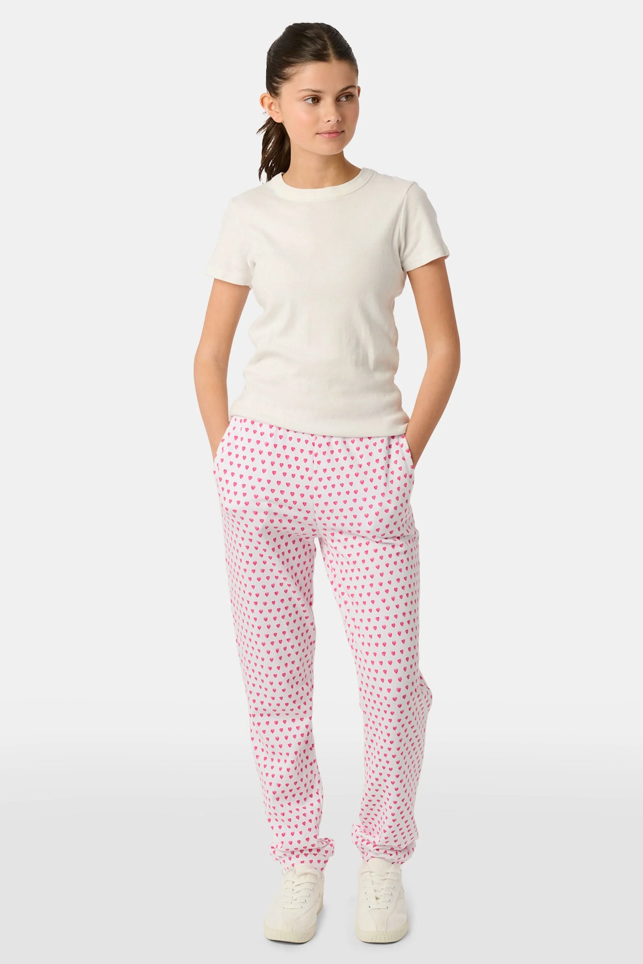 Kids Hearts Sweatpants - Image 2