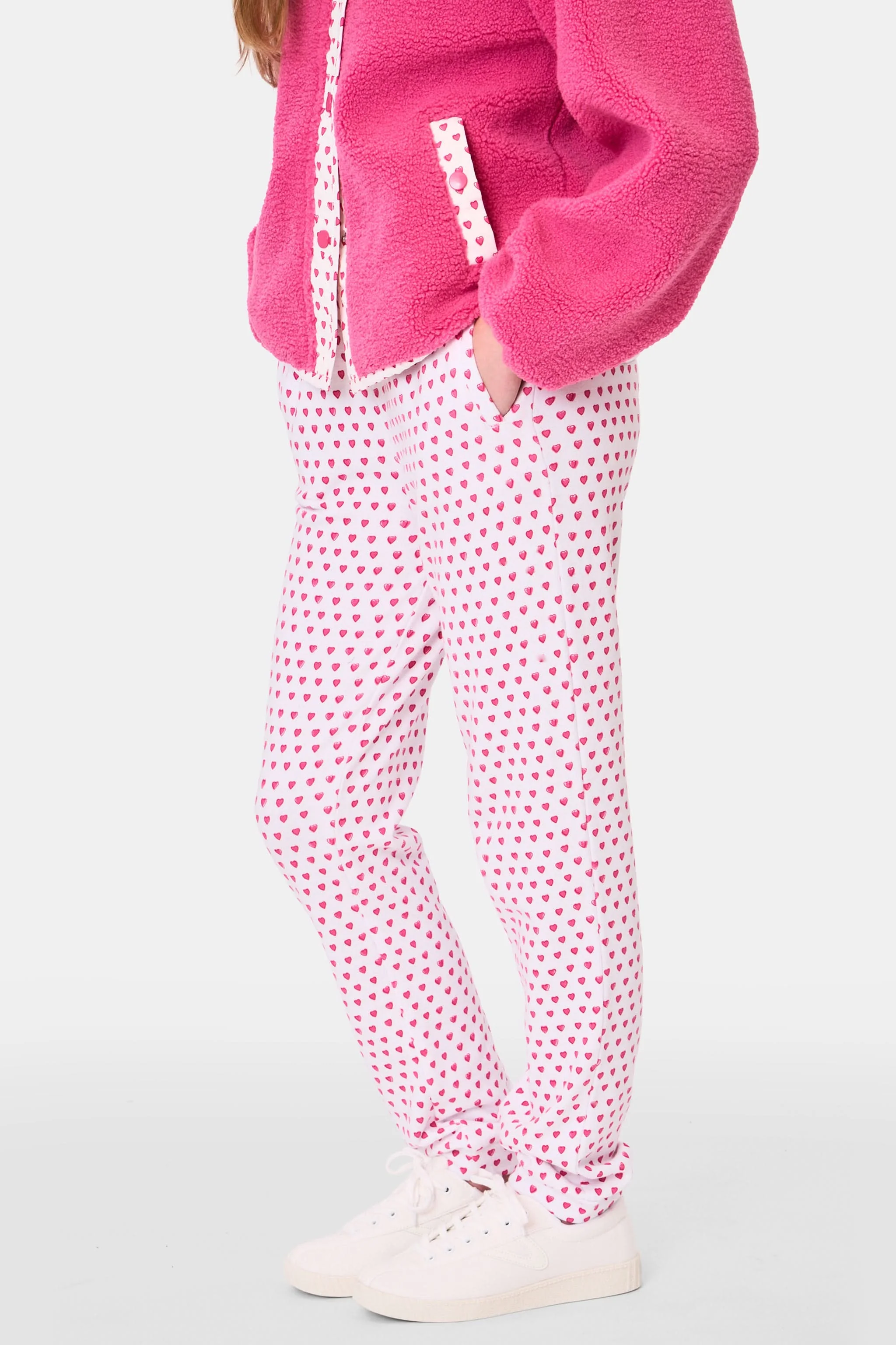 Kids Hearts Sweatpants - Image 5