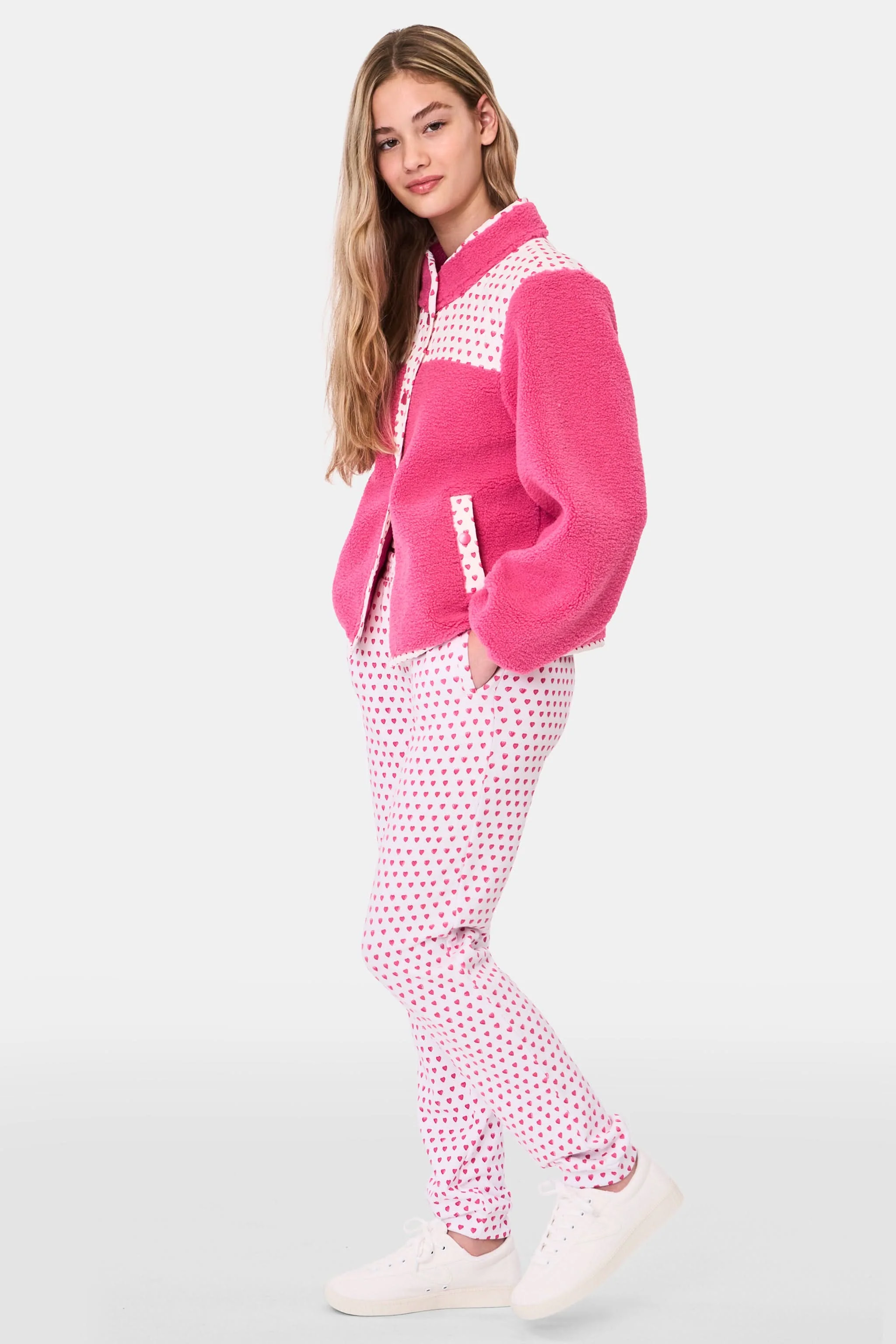 Kids Hearts Sweatpants - Image 9