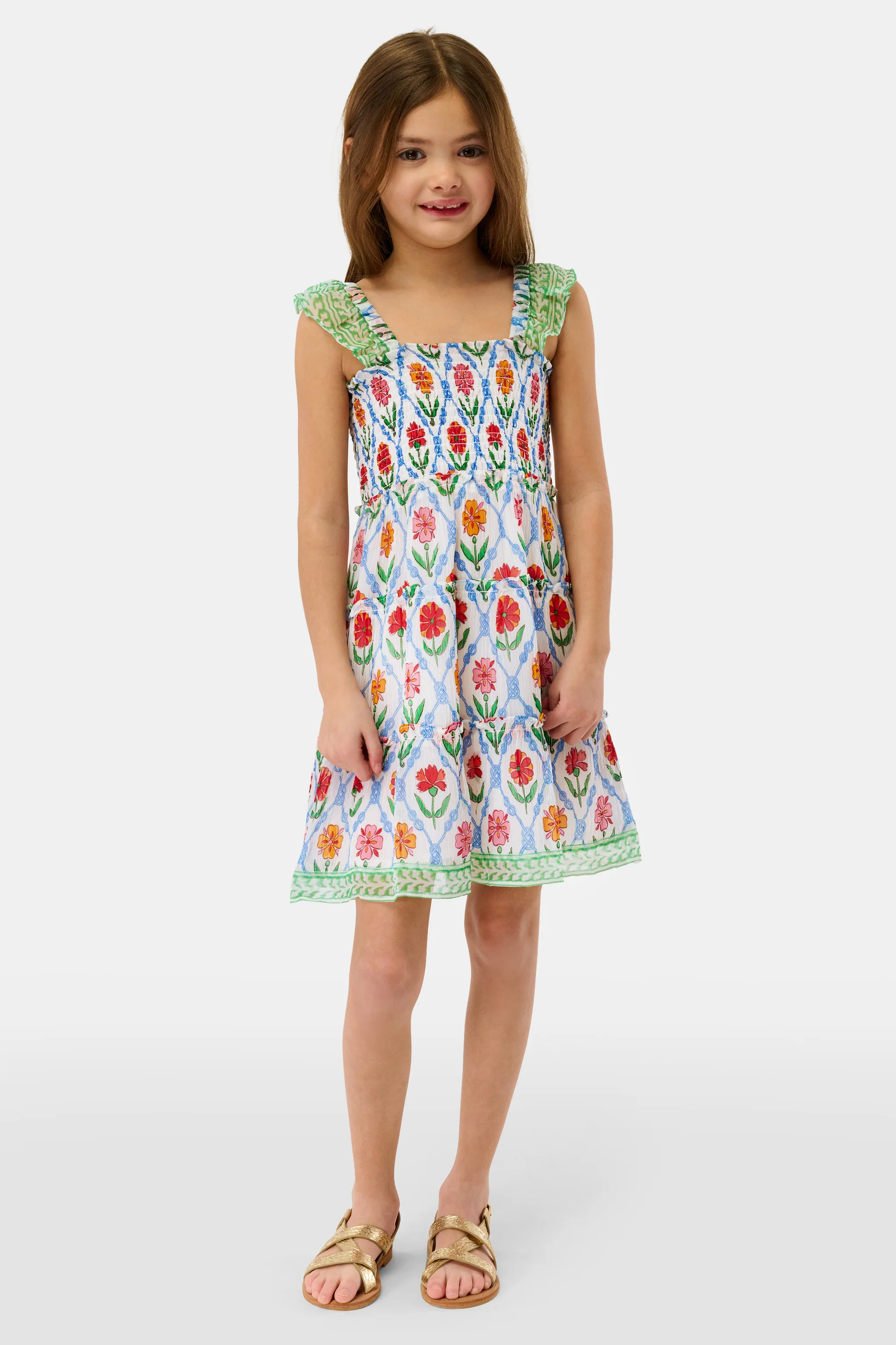 Kids Infinity Floral Ceri Dress
