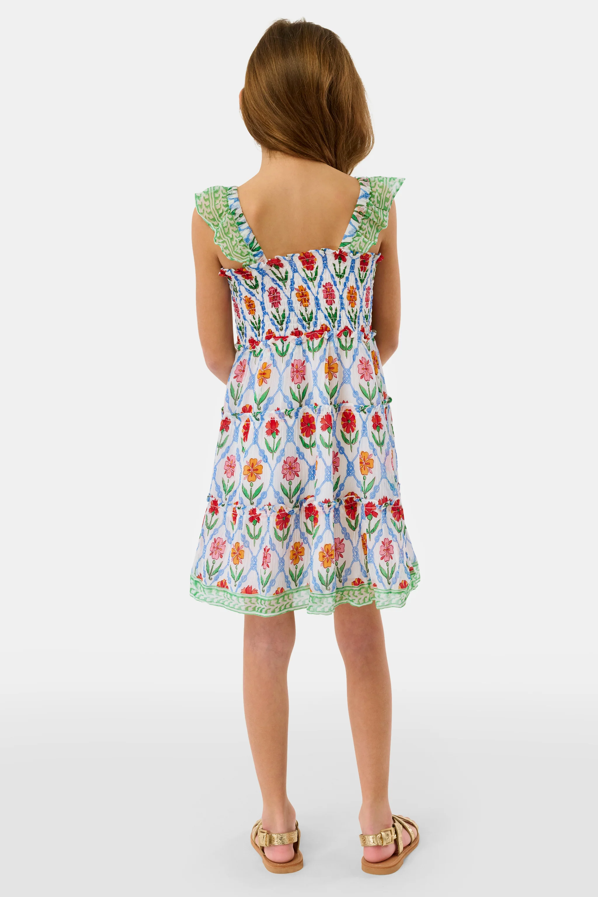 Kids Infinity Floral Ceri Dress - Image 4