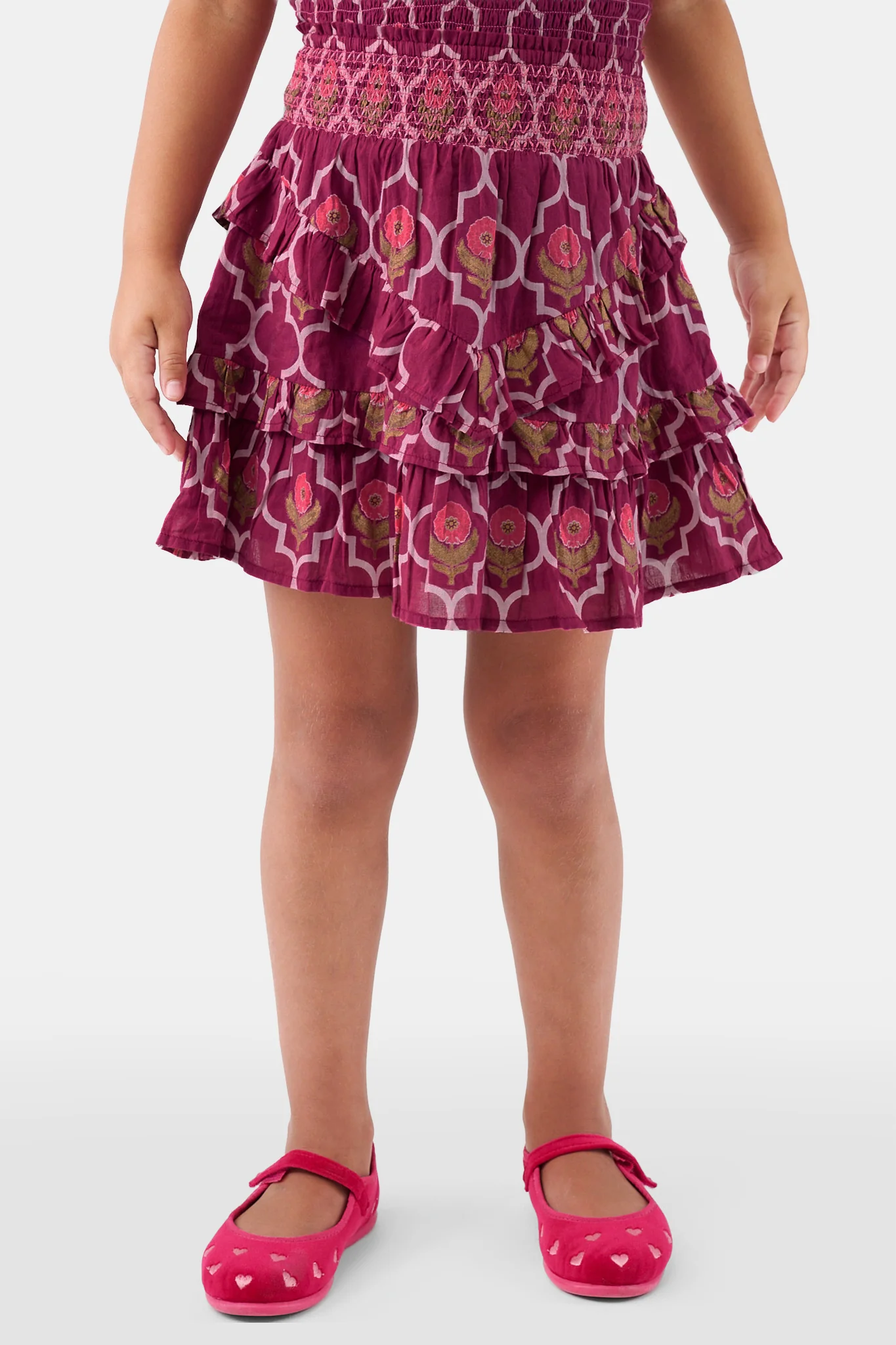 Kids Marquis Floral Bibi Skirt