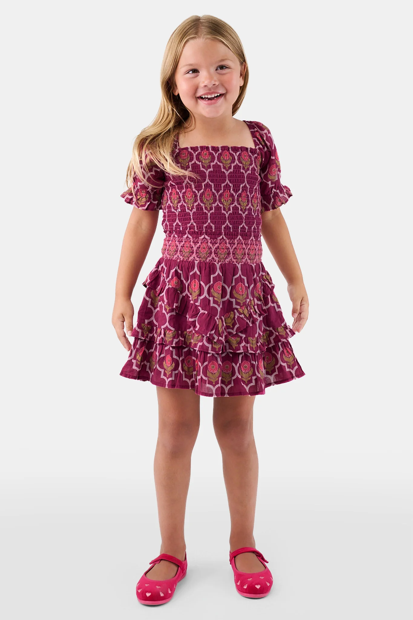 Kids Marquis Floral Bibi Skirt - Image 3