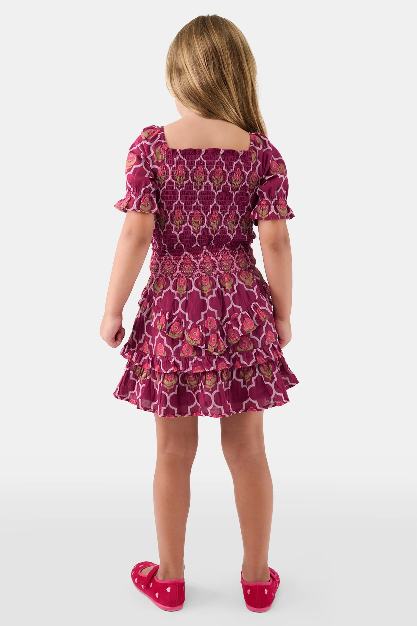 Kids Marquis Floral Bibi Skirt - Image 4