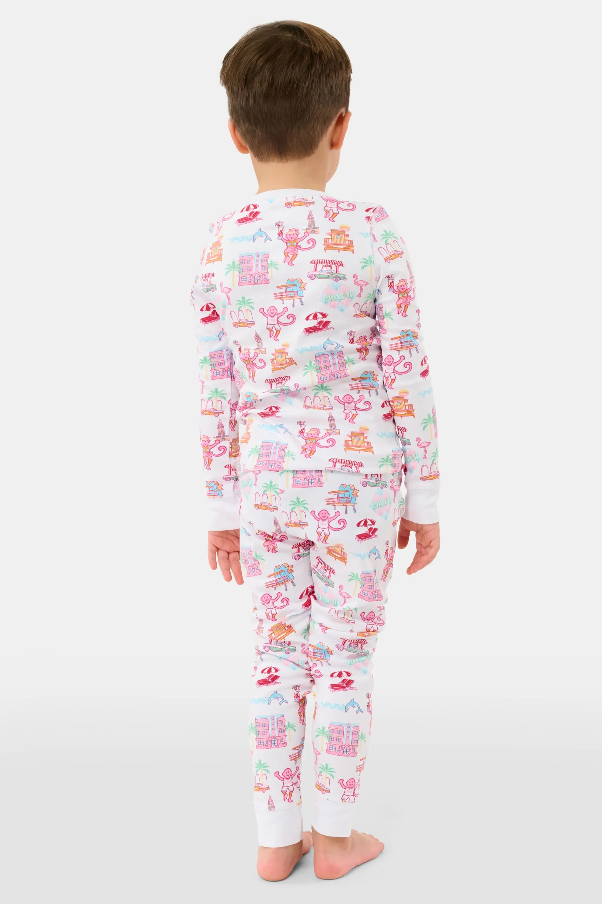 Kids Miami Monkey Pajamas - Image 3