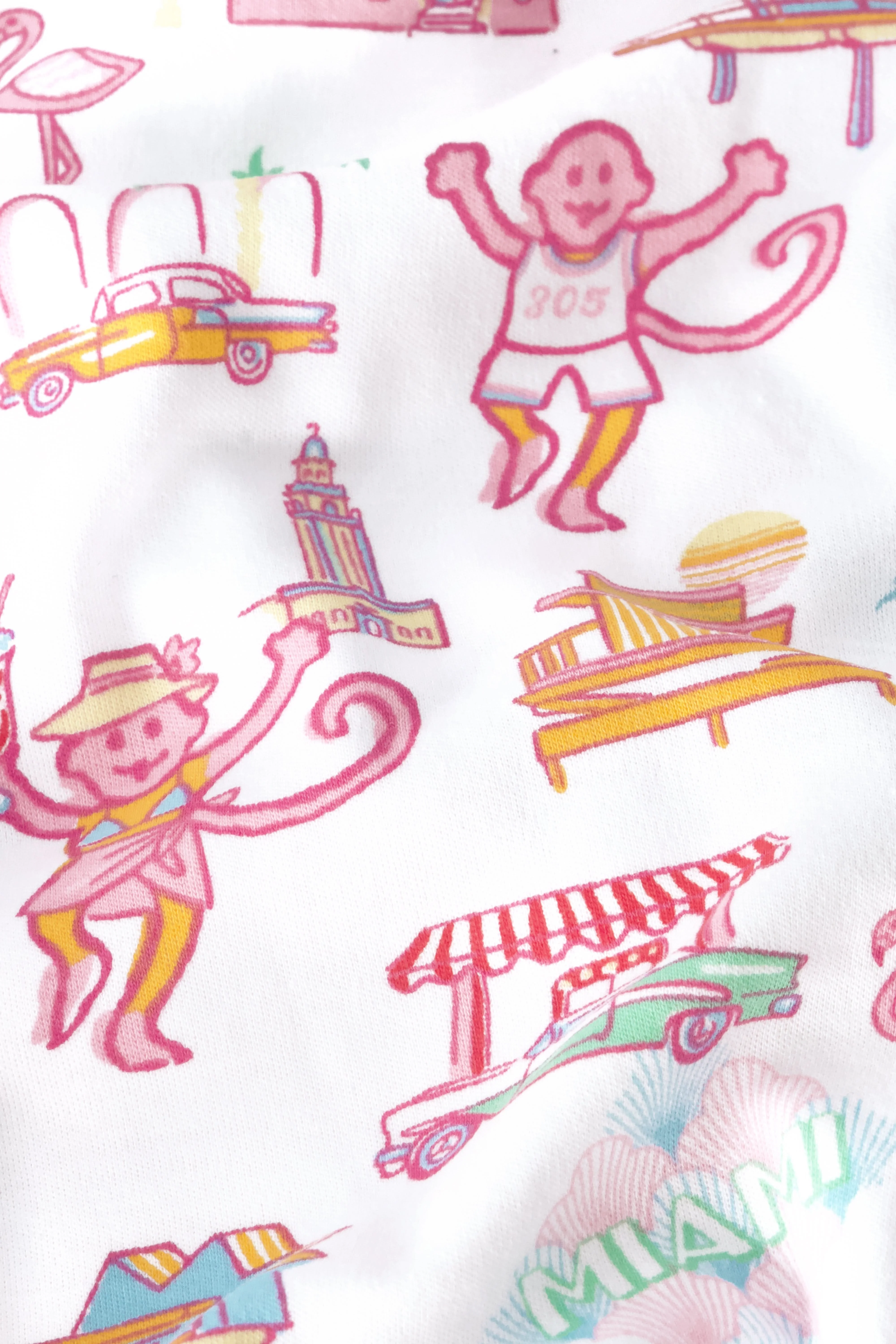 Kids Miami Monkey Pajamas - Image 5