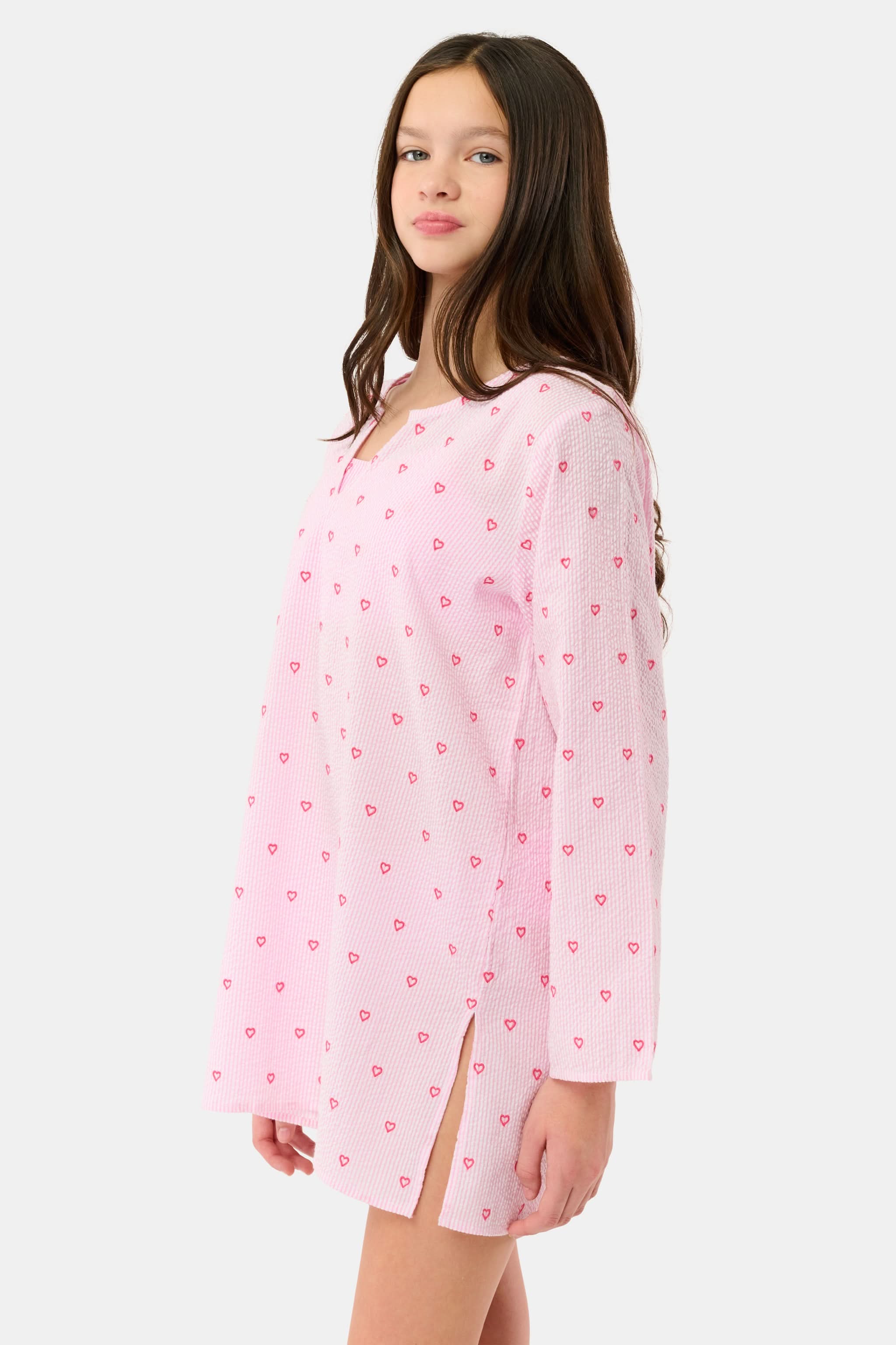 Kids Mini Hearts Kurta - Image 6