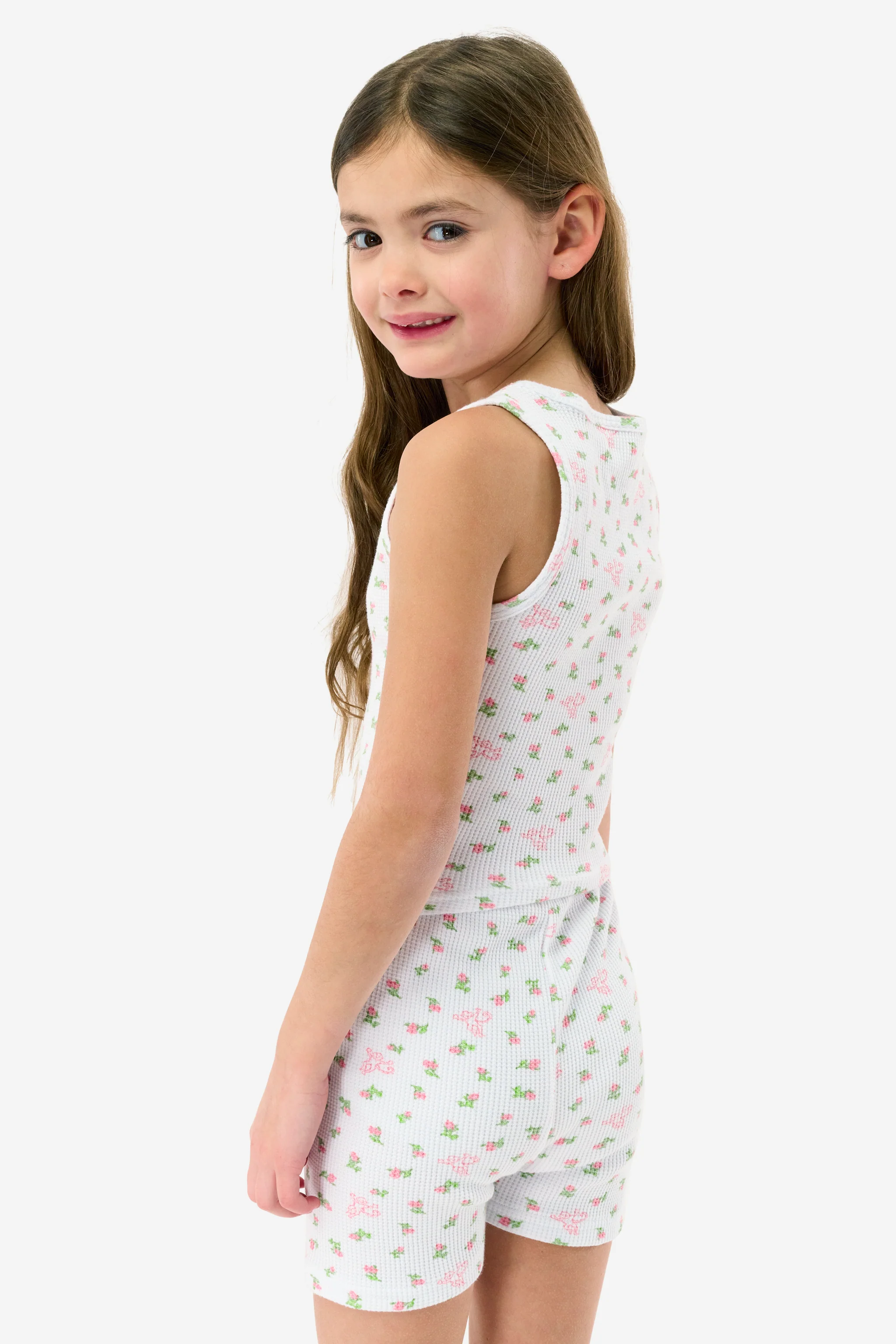 Kids Mini Monkey Blossom Mila Tank Set - Image 5