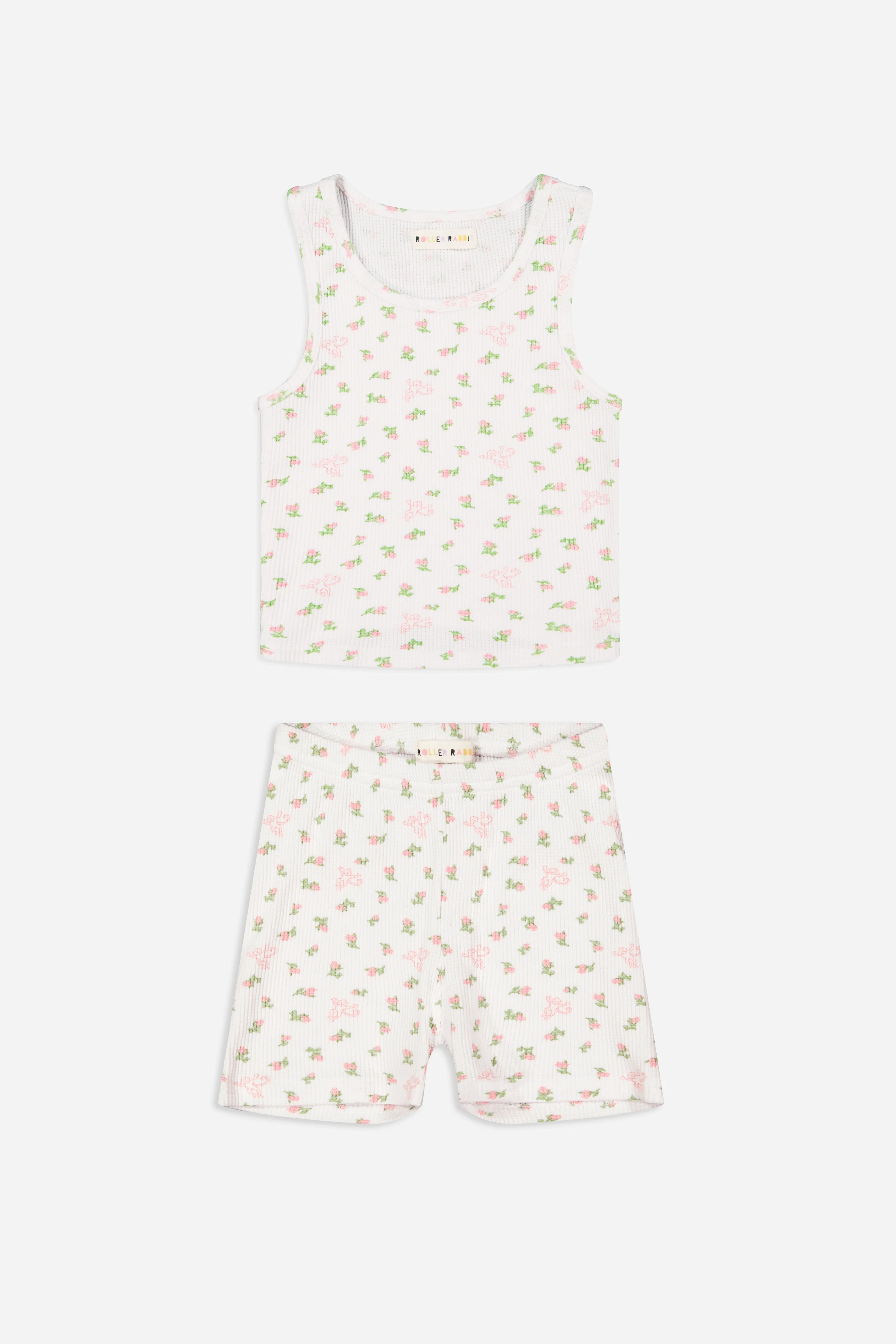 Kids Mini Monkey Blossom Mila Tank Set - Image 7