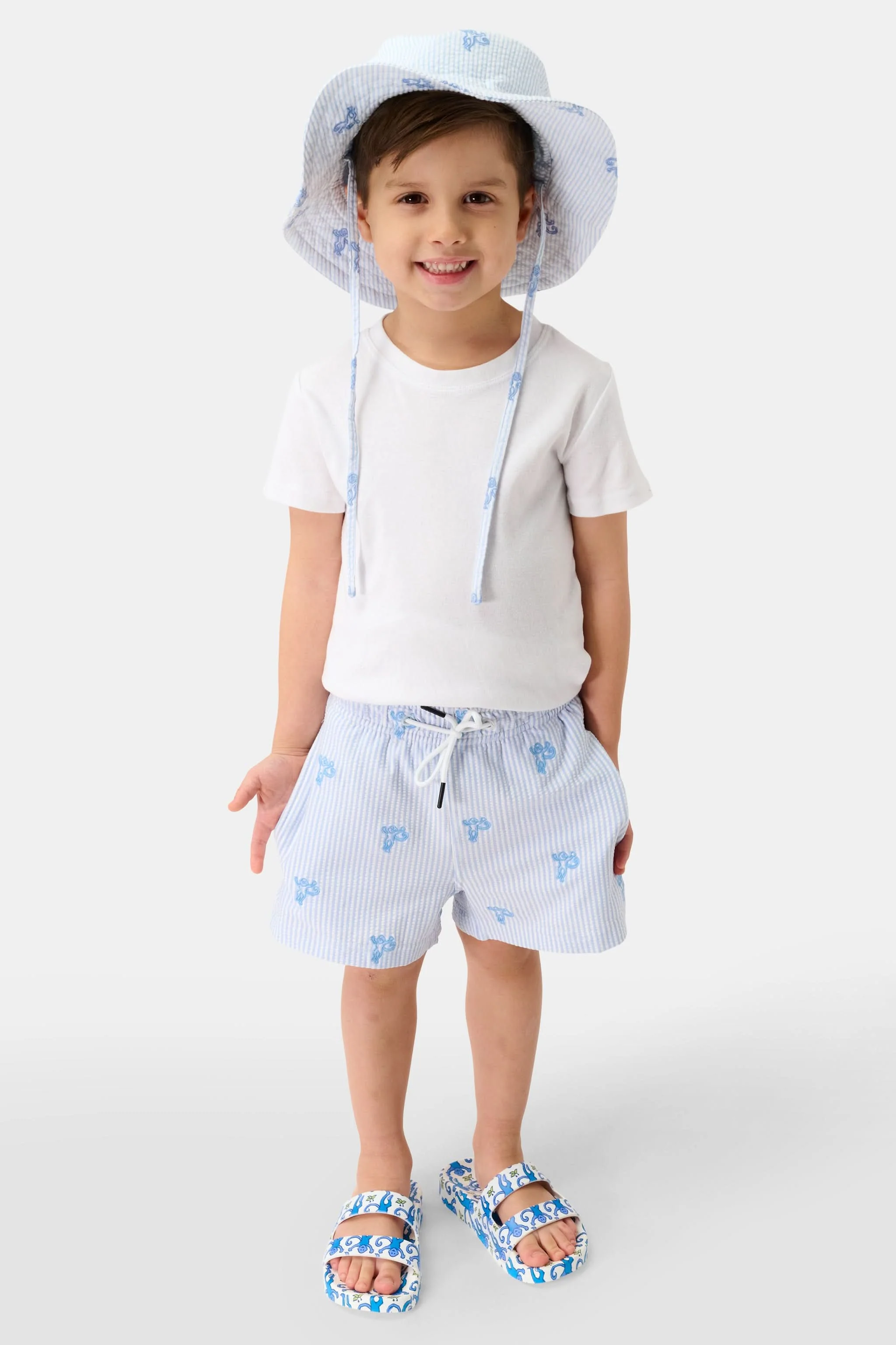 Kids Mini Monkey Bucket Hat - Image 3
